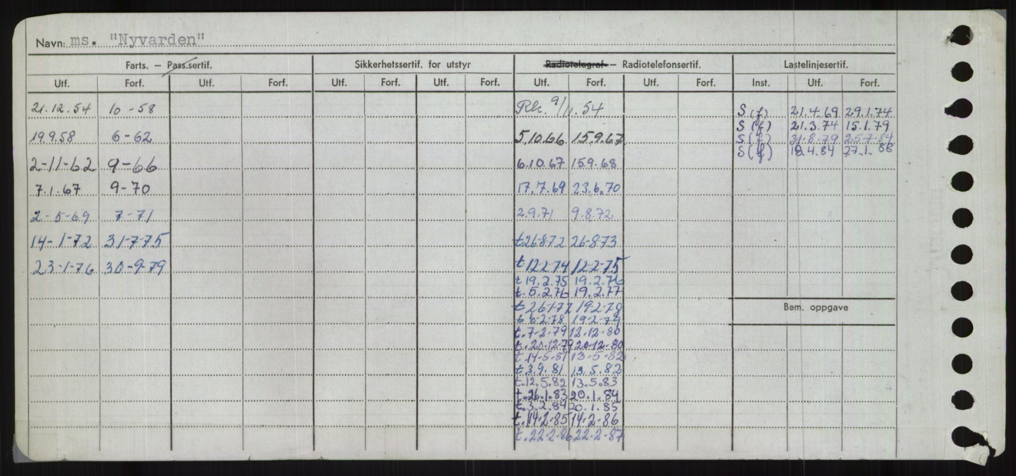 Sjøfartsdirektoratet med forløpere, Skipsmålingen, RA/S-1627/H/Ha/L0004/0001: Fartøy, Mas-R / Fartøy, Mas-Odd, s. 938