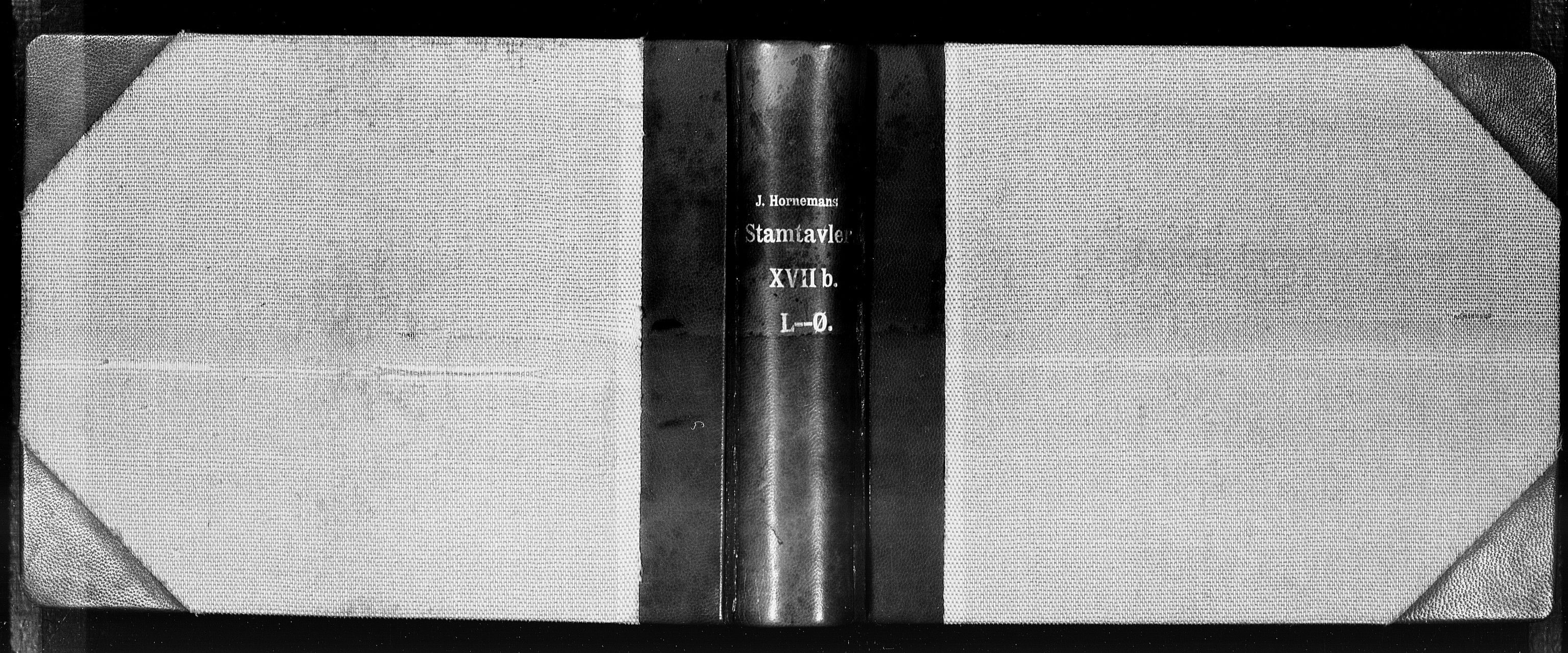 Hornemans samlinger, SAT/PA-X/A/L0017b: L - Ø, 1600-1886
