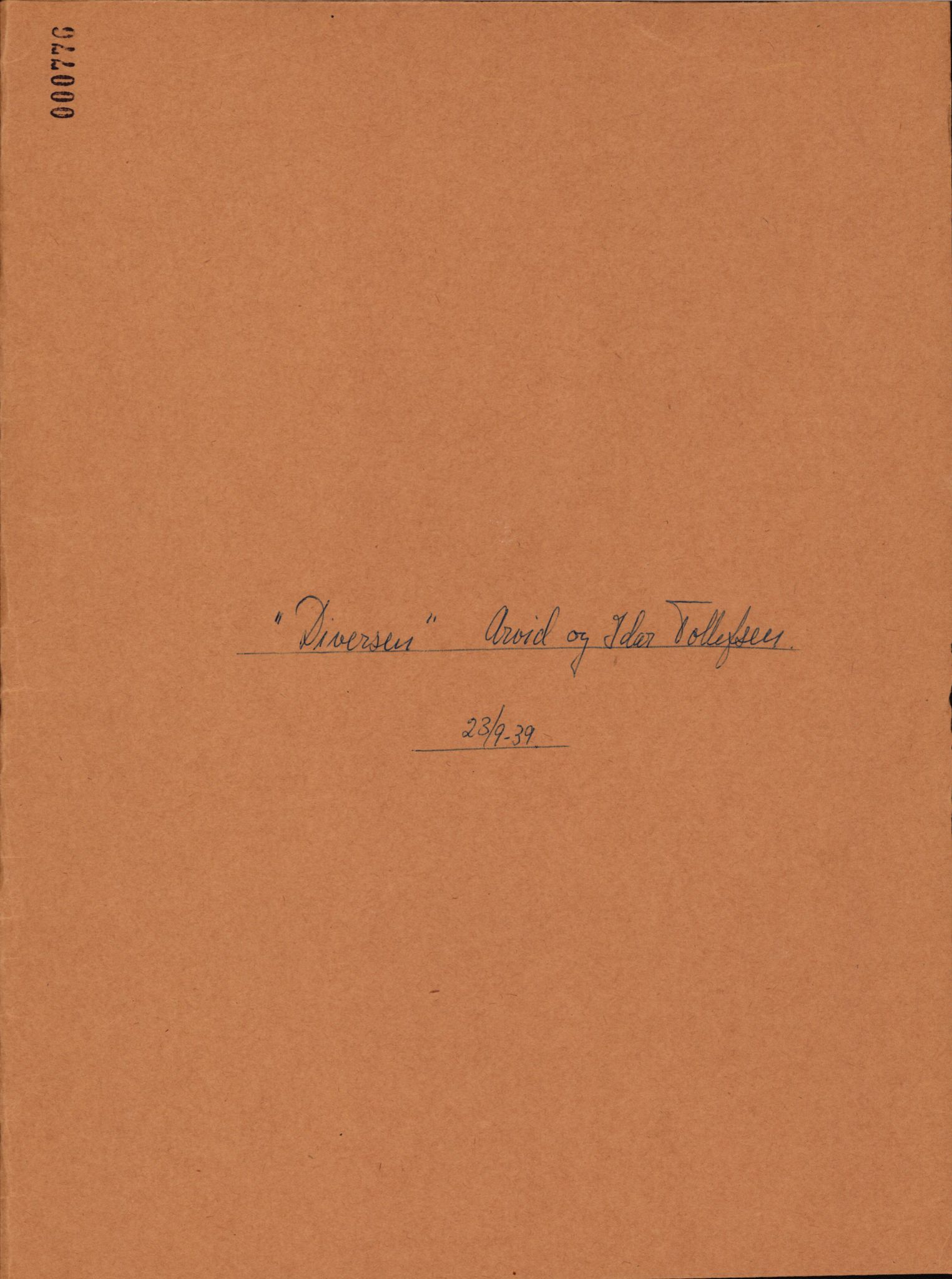Stavanger byfogd, AV/SAST-A-101408/002/J/Jd/Jde/L0003: Registreringsmeldinger og bilag. Enkeltmannsforetak, 751-1000, 1928-1976, s. 32