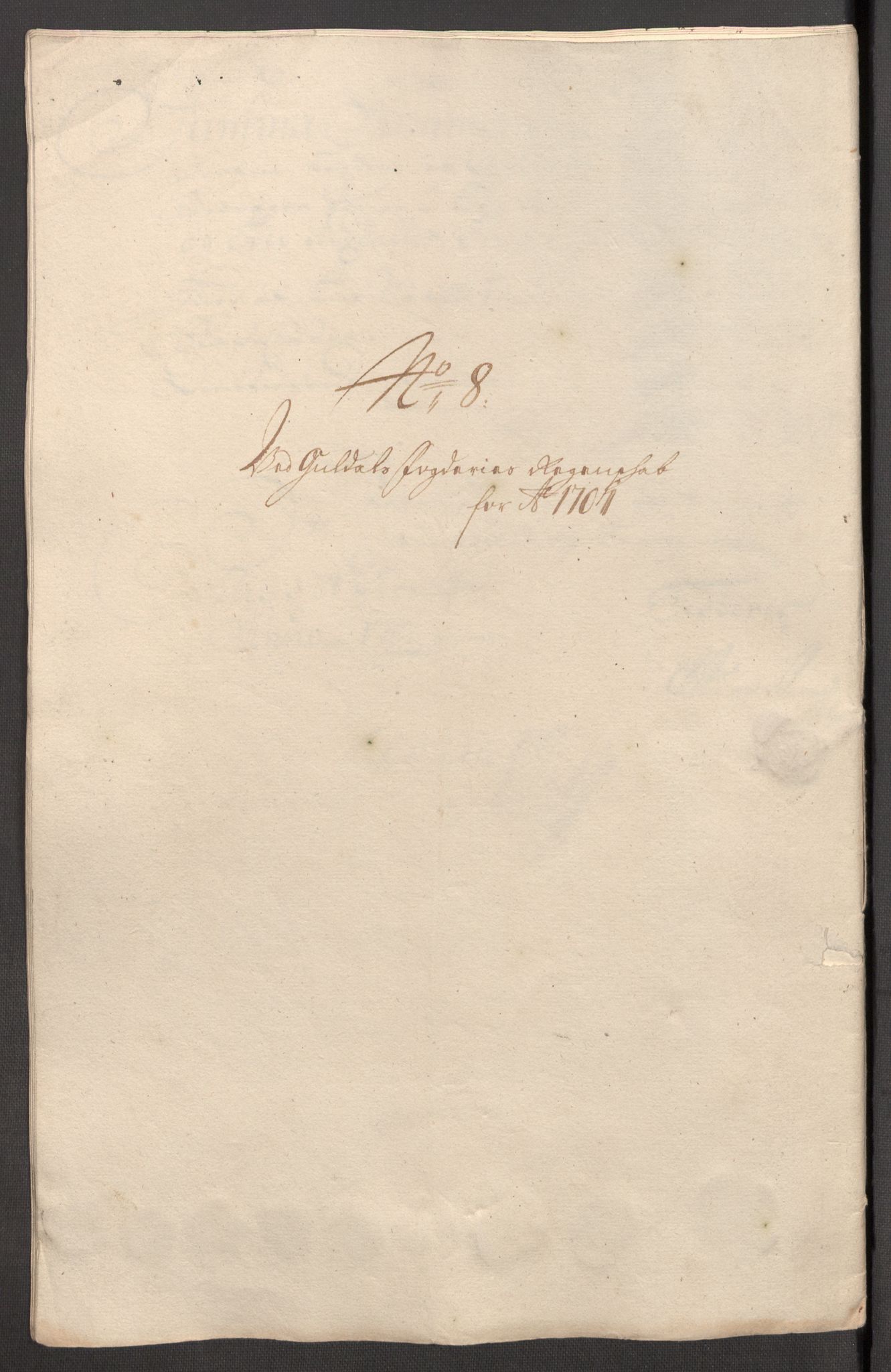 Rentekammeret inntil 1814, Reviderte regnskaper, Fogderegnskap, AV/RA-EA-4092/R60/L3951: Fogderegnskap Orkdal og Gauldal, 1701, s. 271