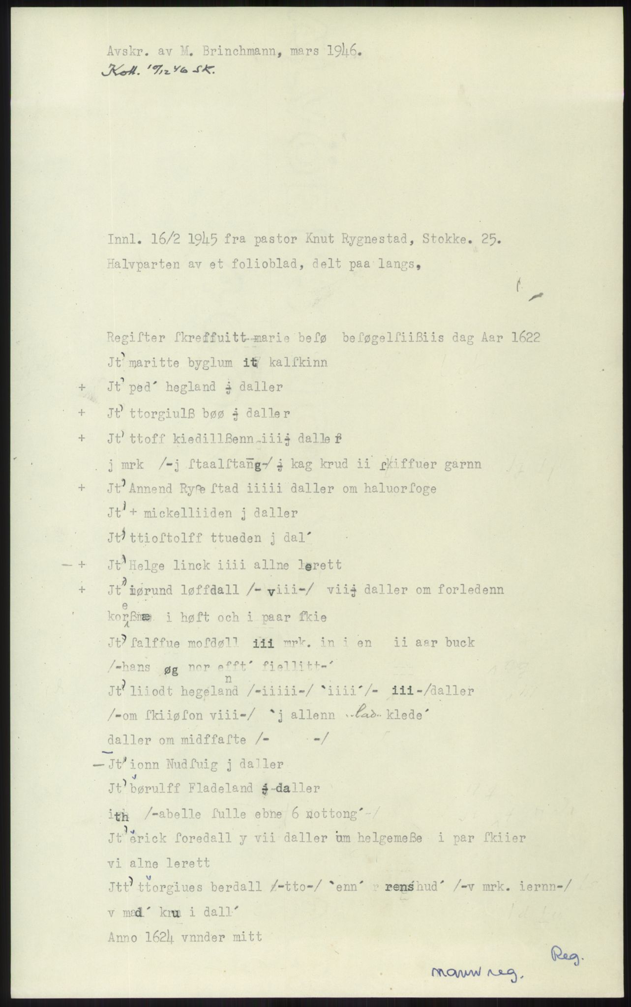 Samlinger til kildeutgivelse, Diplomavskriftsamlingen, AV/RA-EA-4053/H/Ha, s. 1548