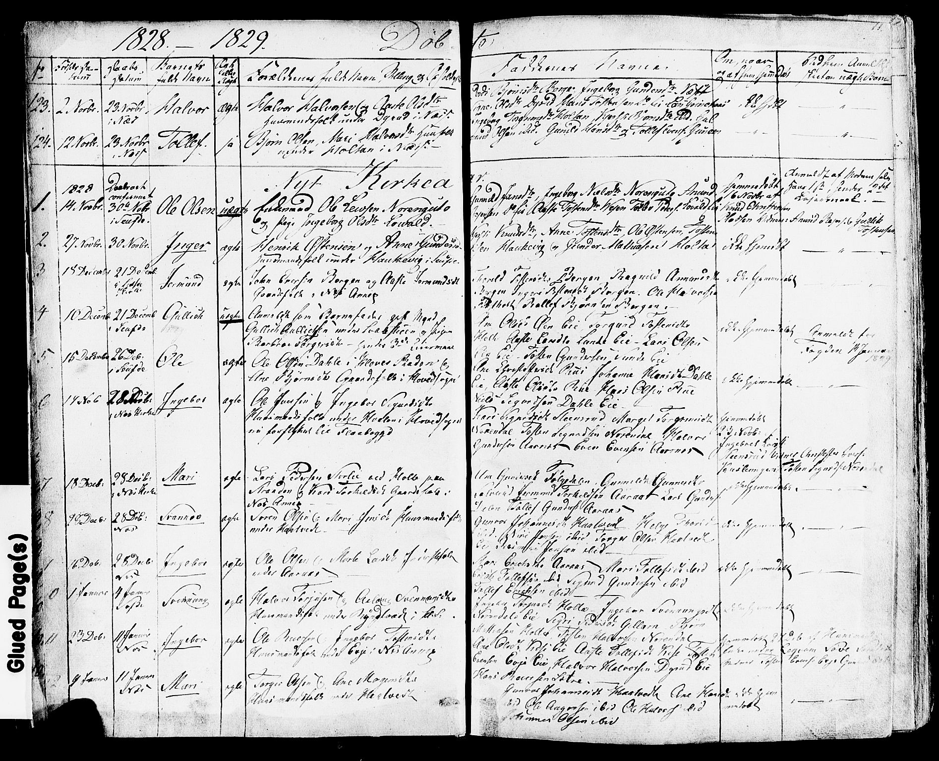 Sauherad kirkebøker, AV/SAKO-A-298/F/Fa/L0006: Ministerialbok nr. I 6, 1827-1850, s. 11