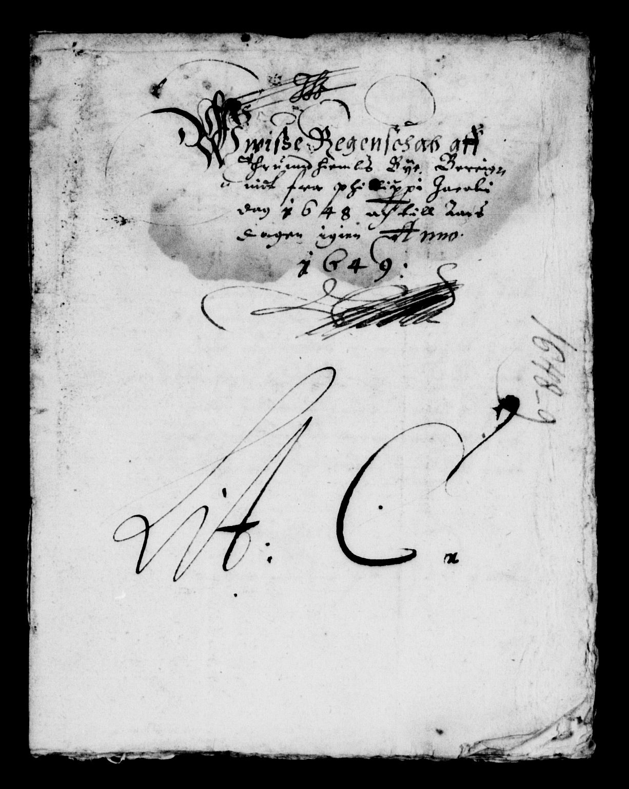 Rentekammeret inntil 1814, Reviderte regnskaper, Lensregnskaper, AV/RA-EA-5023/R/Rb/Rbw/L0092: Trondheim len, 1647-1649