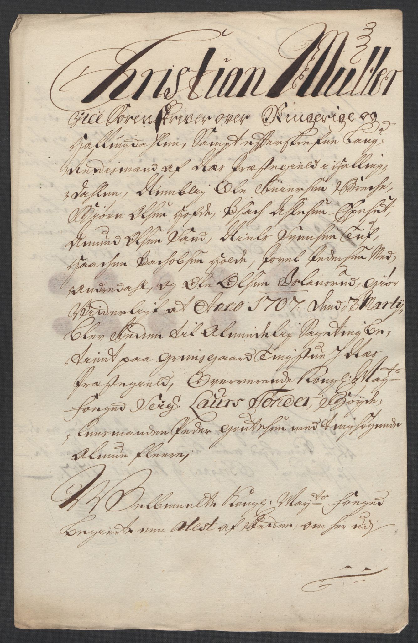 Rentekammeret inntil 1814, Reviderte regnskaper, Fogderegnskap, RA/EA-4092/R22/L1465: Fogderegnskap Ringerike, Hallingdal og Buskerud, 1706, s. 176