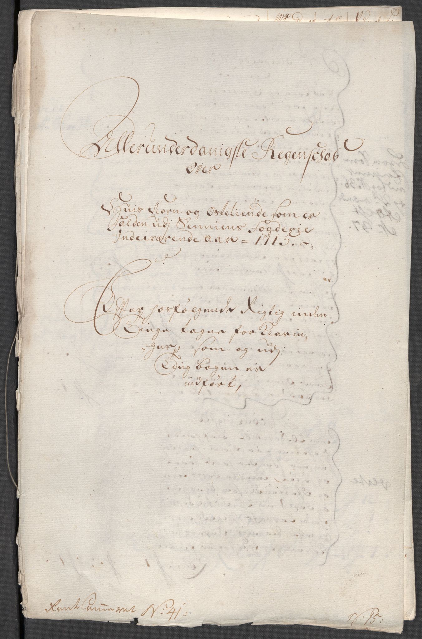 Rentekammeret inntil 1814, Reviderte regnskaper, Fogderegnskap, RA/EA-4092/R68/L4761: Fogderegnskap Senja og Troms, 1715, s. 202