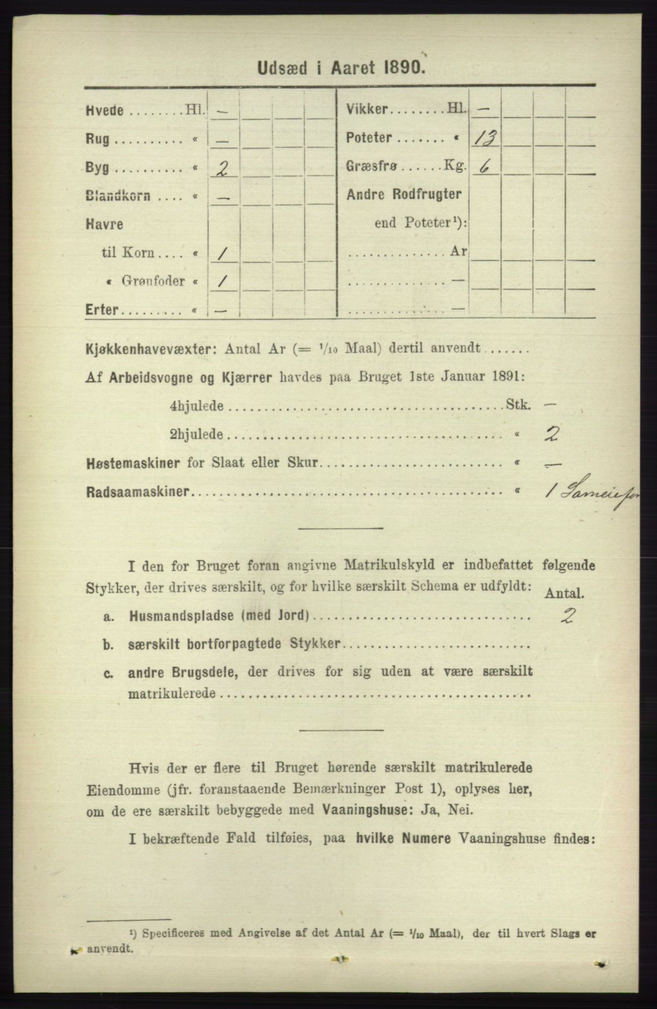RA, Folketelling 1891 for 1230 Ullensvang herred, 1891, s. 8420