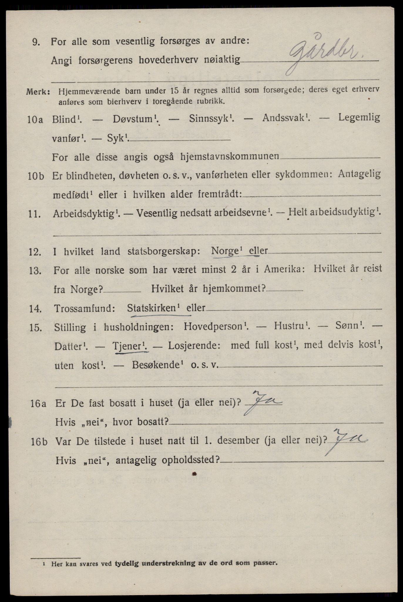SAST, Folketelling 1920 for 1157 Vikedal herred, 1920, s. 1636