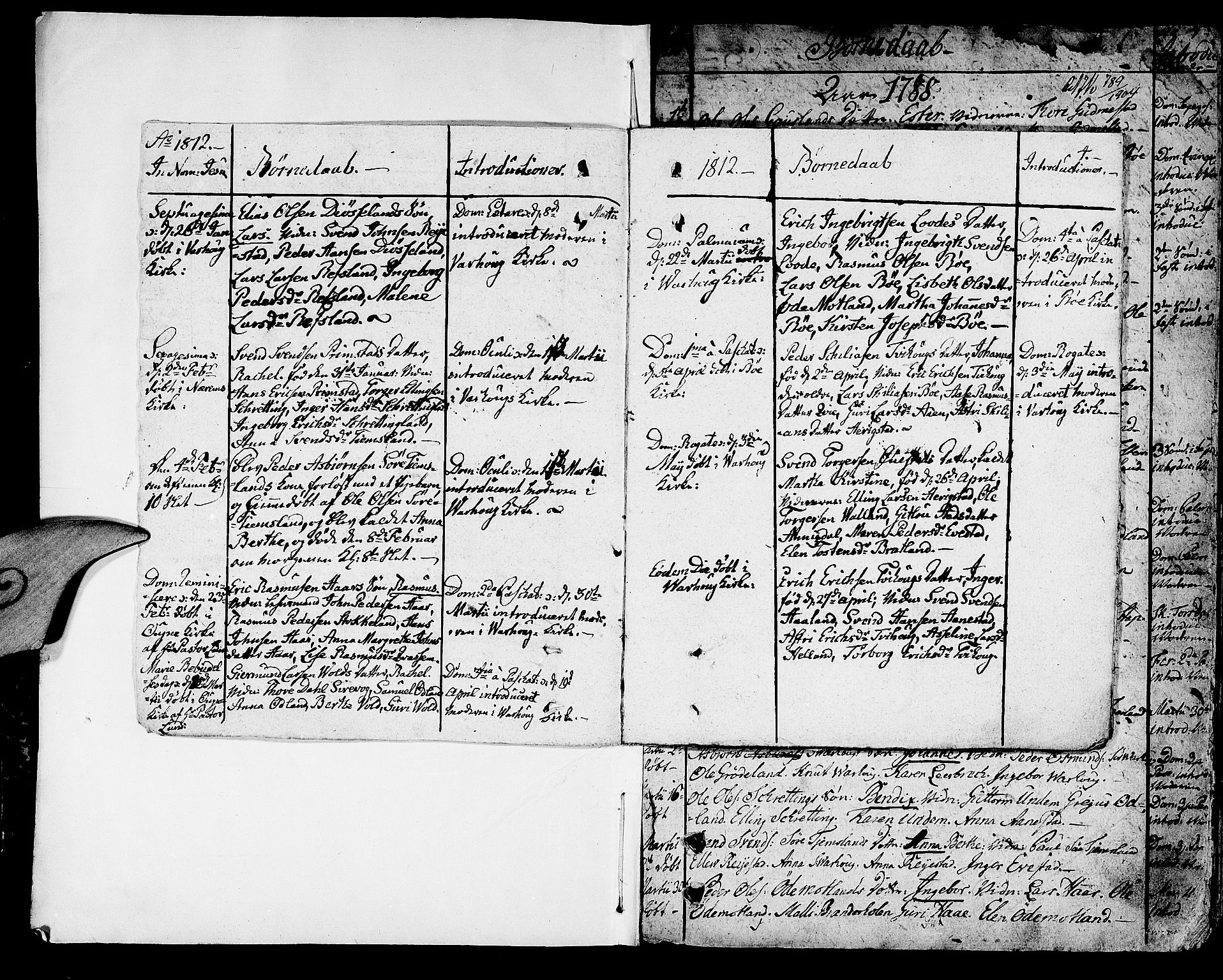 Hå sokneprestkontor, AV/SAST-A-101801/001/30BA/L0001: Ministerialbok nr. A 1, 1787-1812, s. 4
