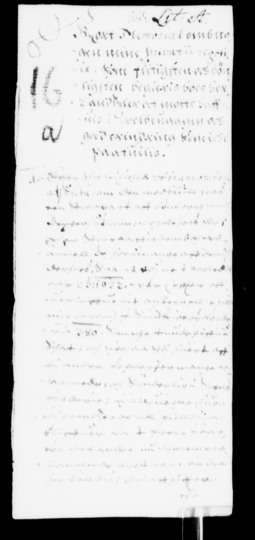 Danske Kanselli, Skapsaker, AV/RA-EA-4061/F/L0013: Skap 8, pakke 152B-161, 1606-1661, s. 5