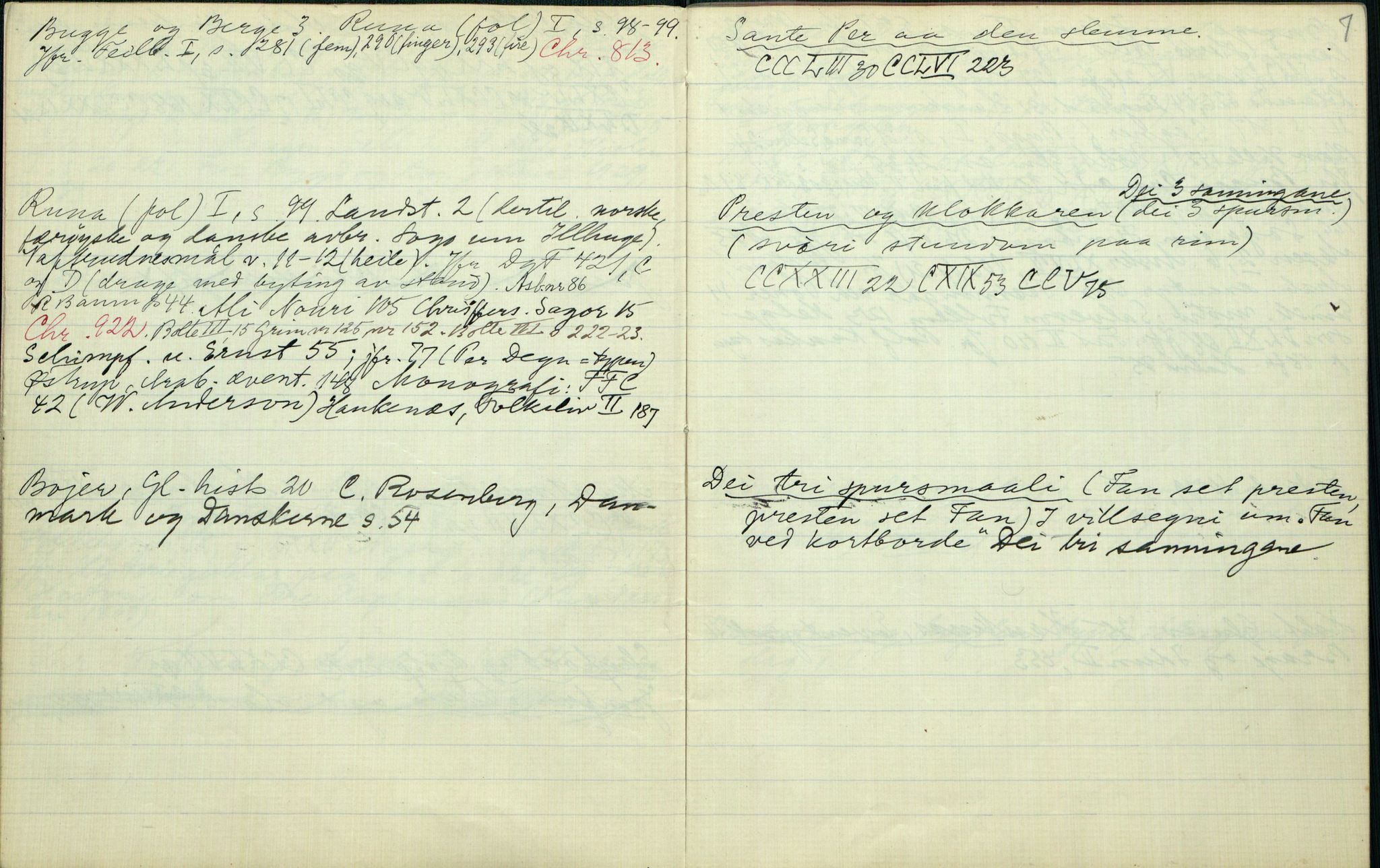 Rikard Berge, TEMU/TGM-A-1003/H/L0059: 59: Katalog yvi eventyr l (med skjemtesogur), 1912, s. 6-7