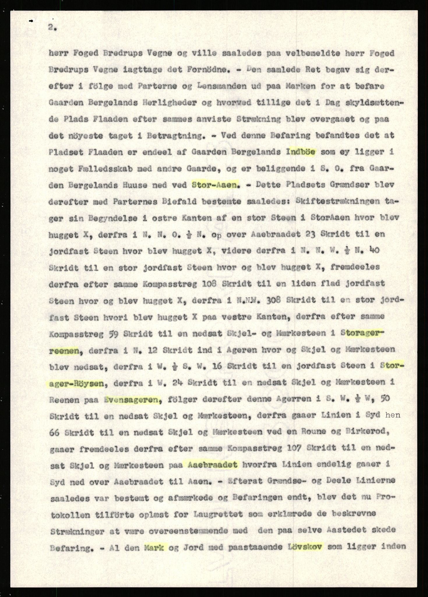 Statsarkivet i Stavanger, AV/SAST-A-101971/03/Y/Yj/L0007: Avskrifter sortert etter gårdsnavn: Berekvam - Birkeland, 1750-1930, s. 240