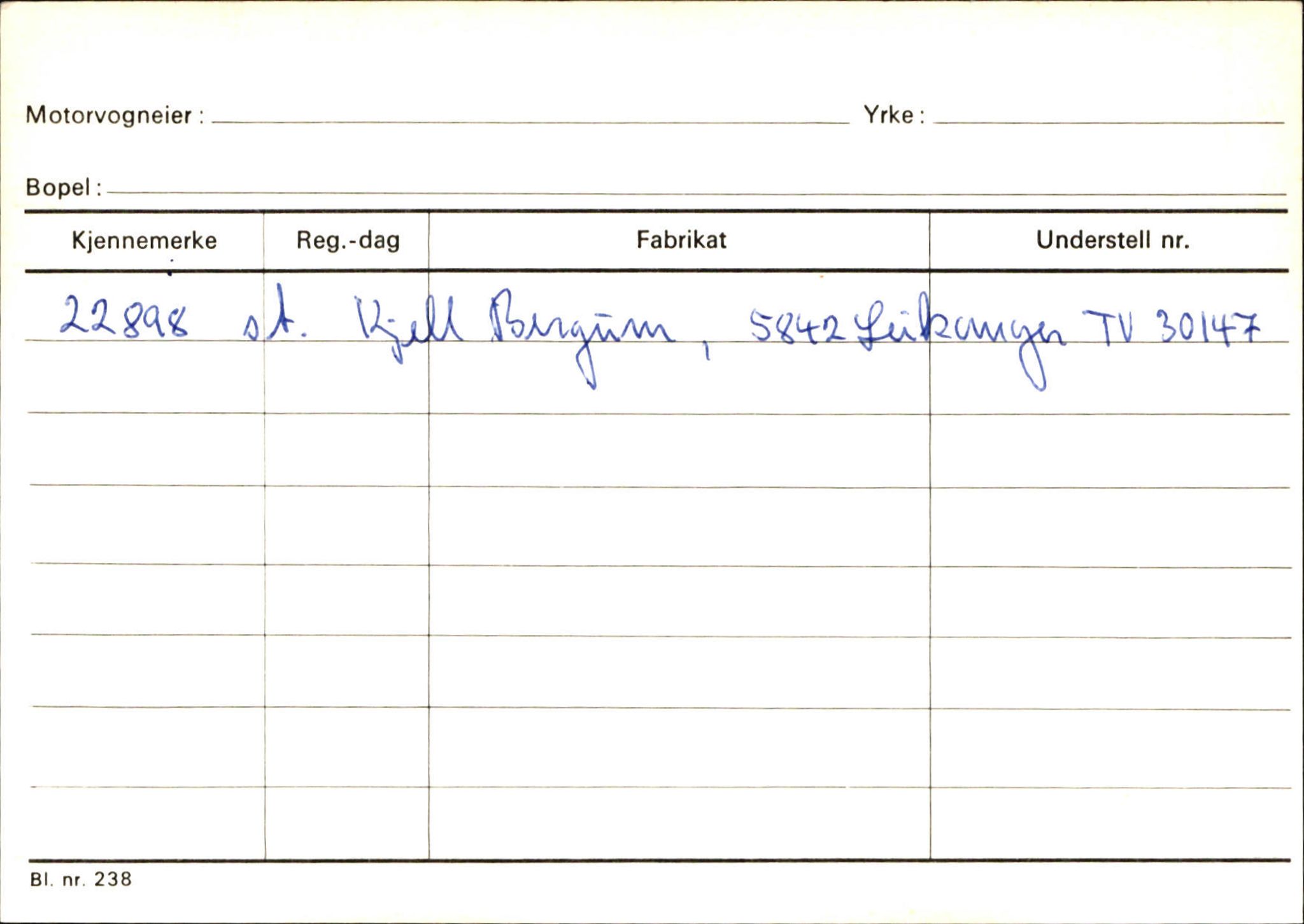 Statens vegvesen, Sogn og Fjordane vegkontor, SAB/A-5301/4/F/L0126: Eigarregister Fjaler M-Å. Leikanger A-Å, 1945-1975, s. 1606