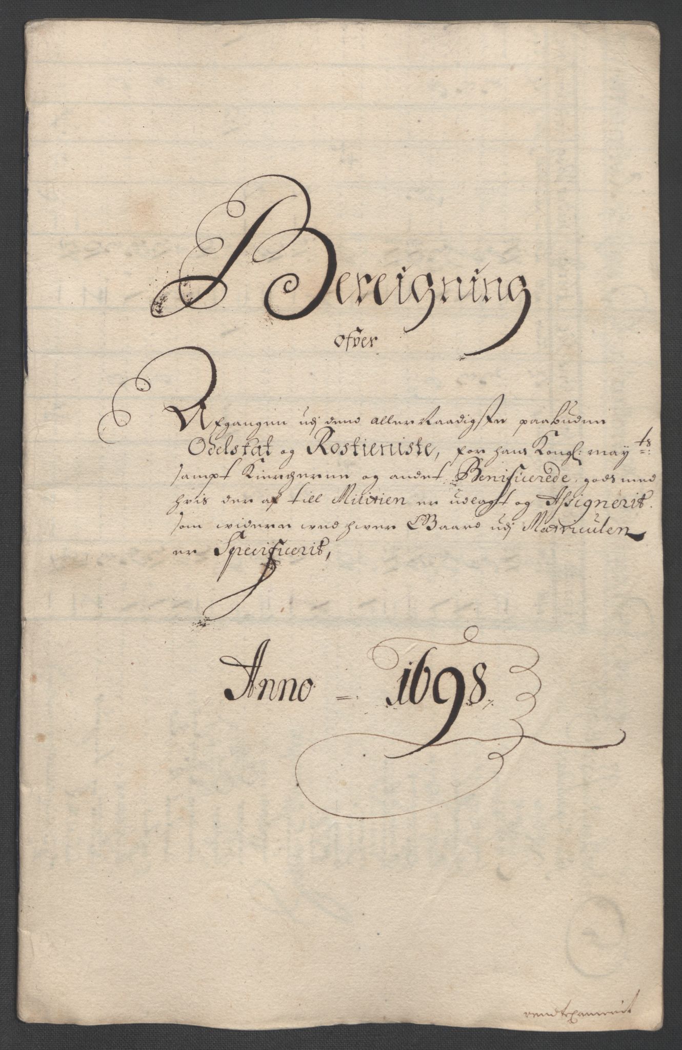 Rentekammeret inntil 1814, Reviderte regnskaper, Fogderegnskap, RA/EA-4092/R13/L0836: Fogderegnskap Solør, Odal og Østerdal, 1698, s. 219