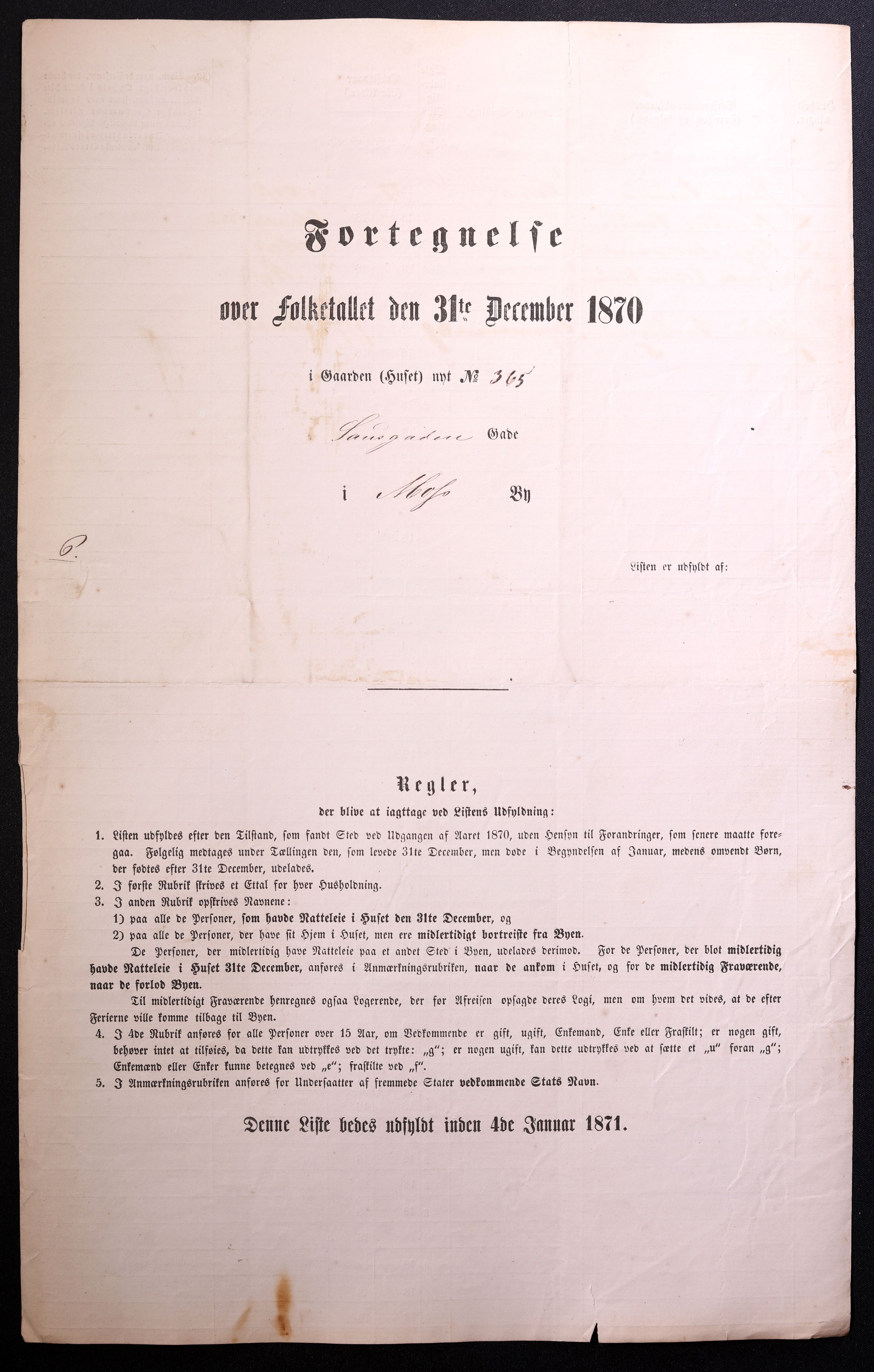 RA, Folketelling 1870 for 0104 Moss kjøpstad, 1870, s. 593