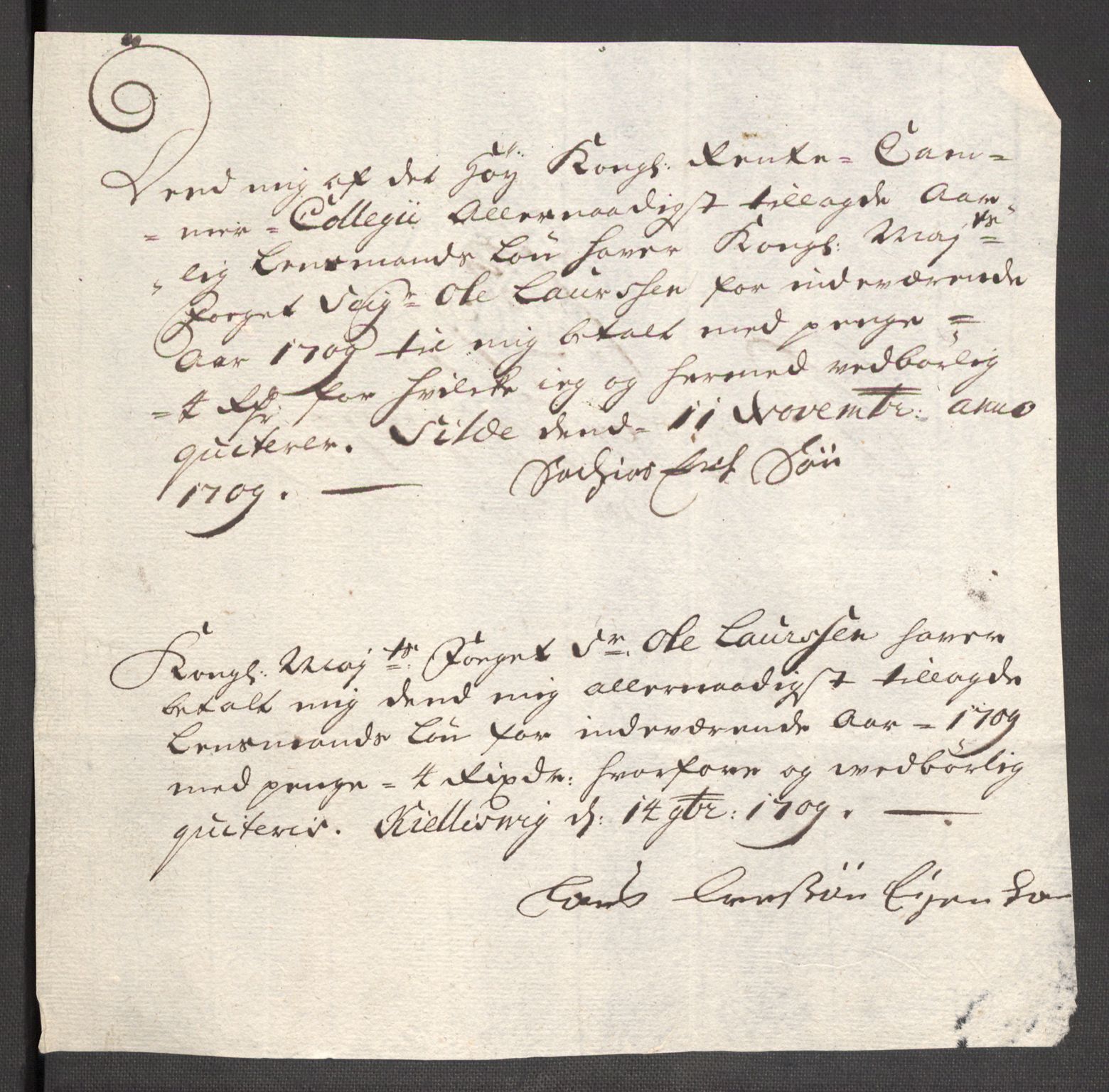 Rentekammeret inntil 1814, Reviderte regnskaper, Fogderegnskap, AV/RA-EA-4092/R48/L2986: Fogderegnskap Sunnhordland og Hardanger, 1709-1710, s. 304