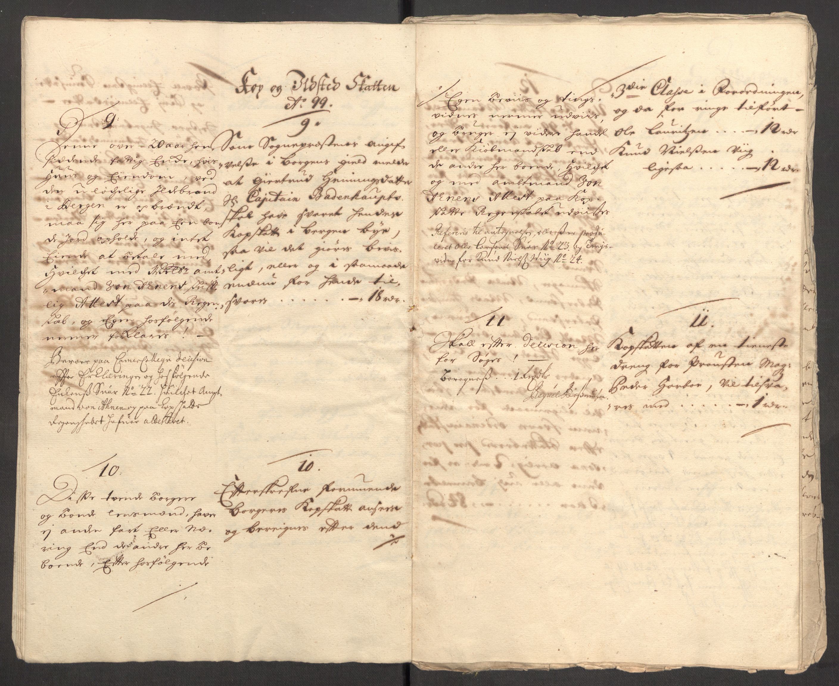 Rentekammeret inntil 1814, Reviderte regnskaper, Fogderegnskap, RA/EA-4092/R54/L3557: Fogderegnskap Sunnmøre, 1699, s. 302