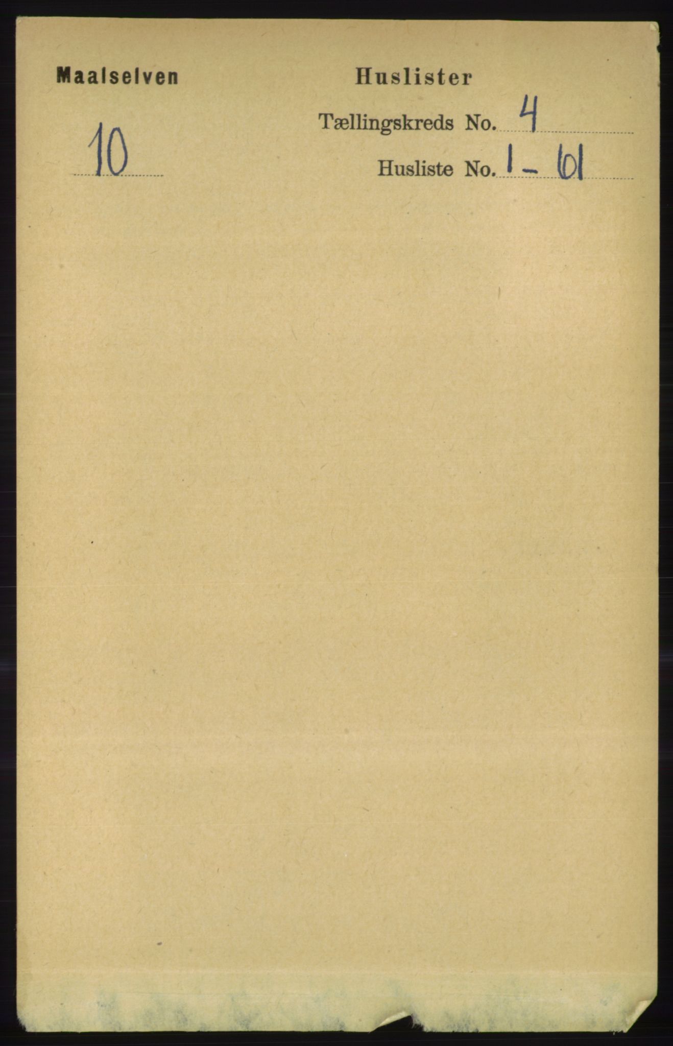 RA, Folketelling 1891 for 1924 Målselv herred, 1891, s. 1014