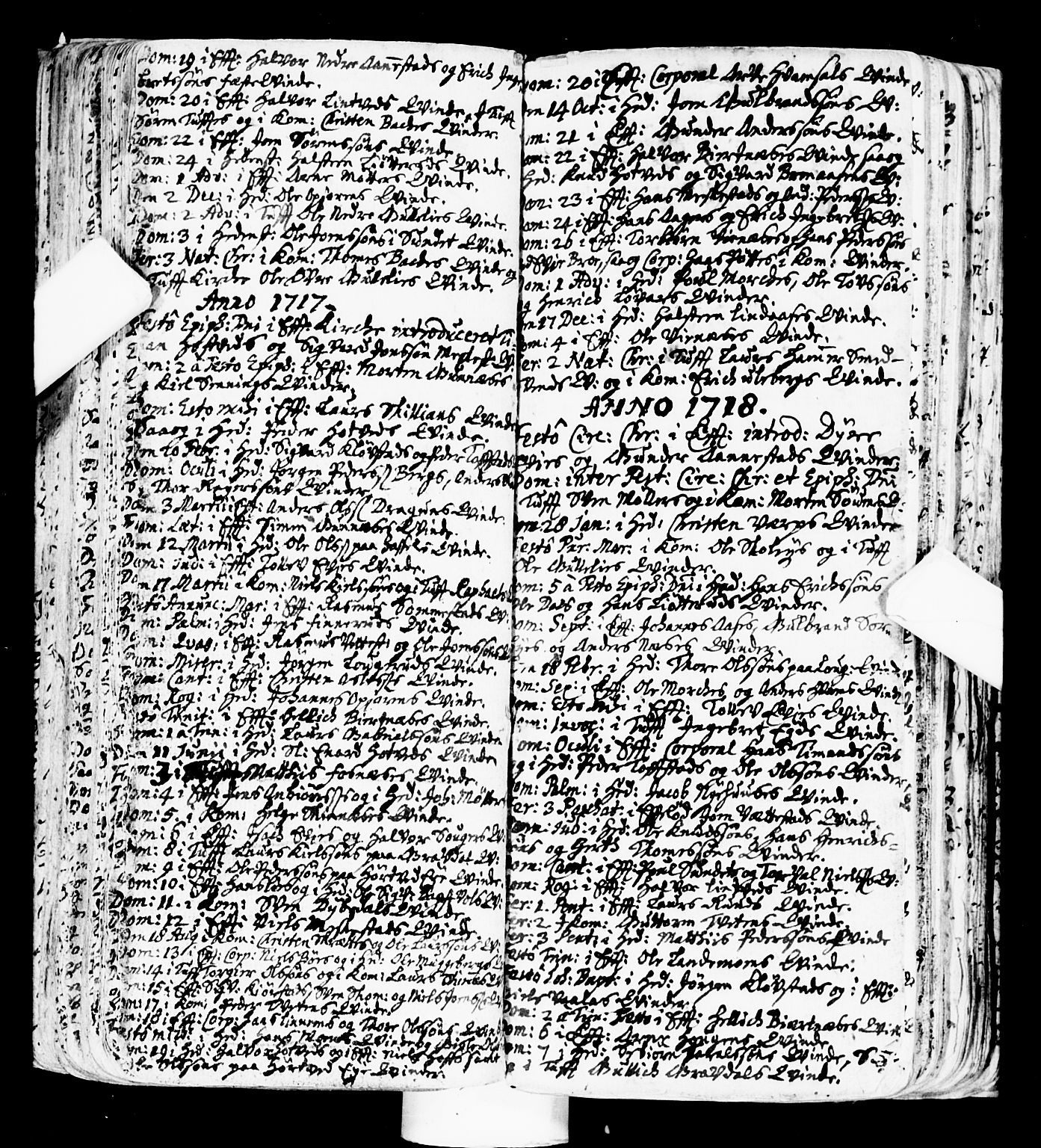 Sandsvær kirkebøker, SAKO/A-244/F/Fa/L0001: Ministerialbok nr. I 1, 1665-1725, s. 154