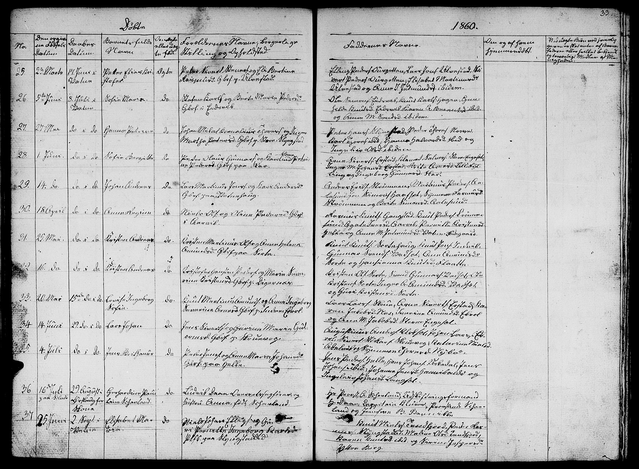 Ministerialprotokoller, klokkerbøker og fødselsregistre - Møre og Romsdal, AV/SAT-A-1454/524/L0363: Klokkerbok nr. 524C04, 1855-1864, s. 33