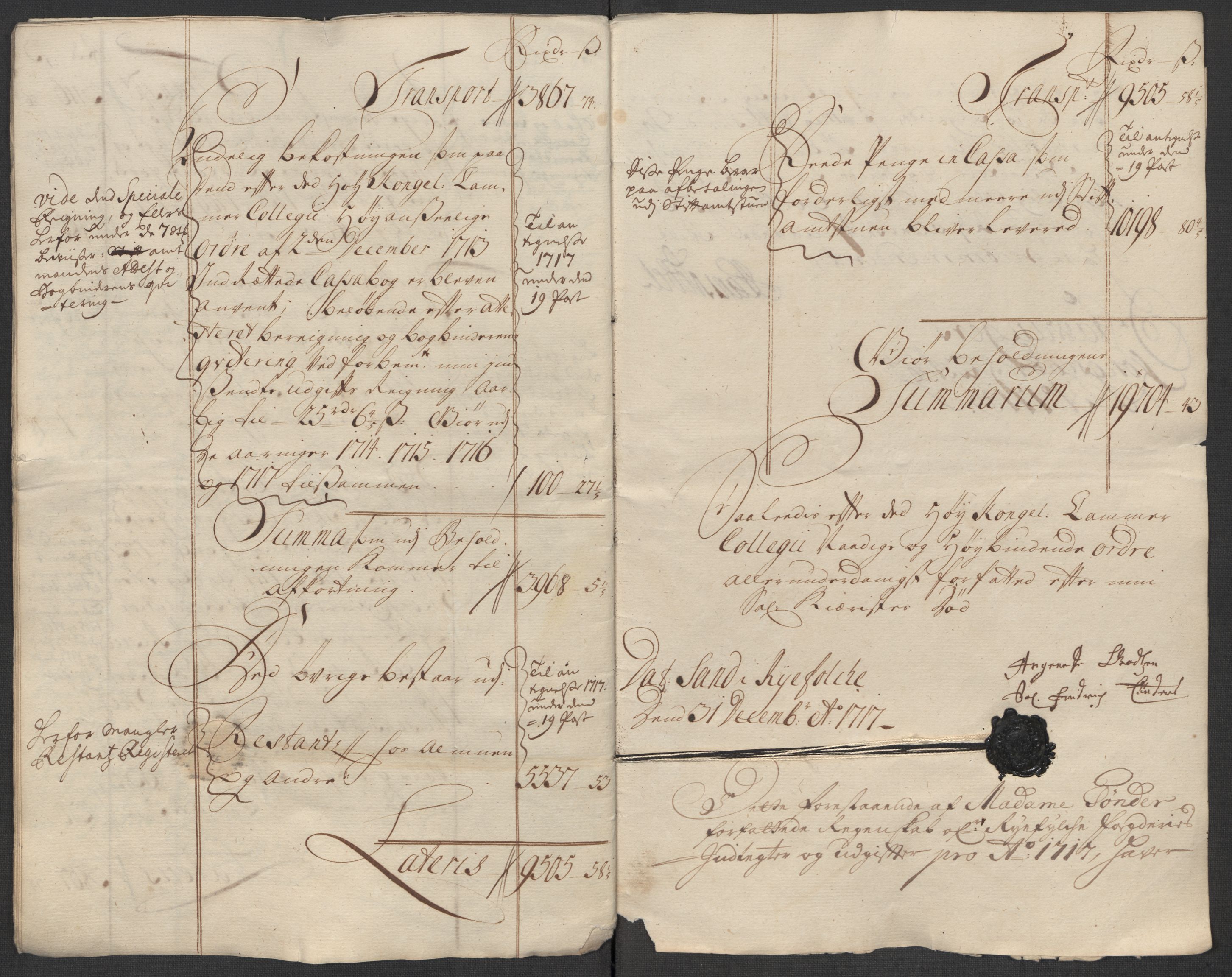 Rentekammeret inntil 1814, Reviderte regnskaper, Fogderegnskap, AV/RA-EA-4092/R47/L2870: Fogderegnskap Ryfylke, 1717, s. 18