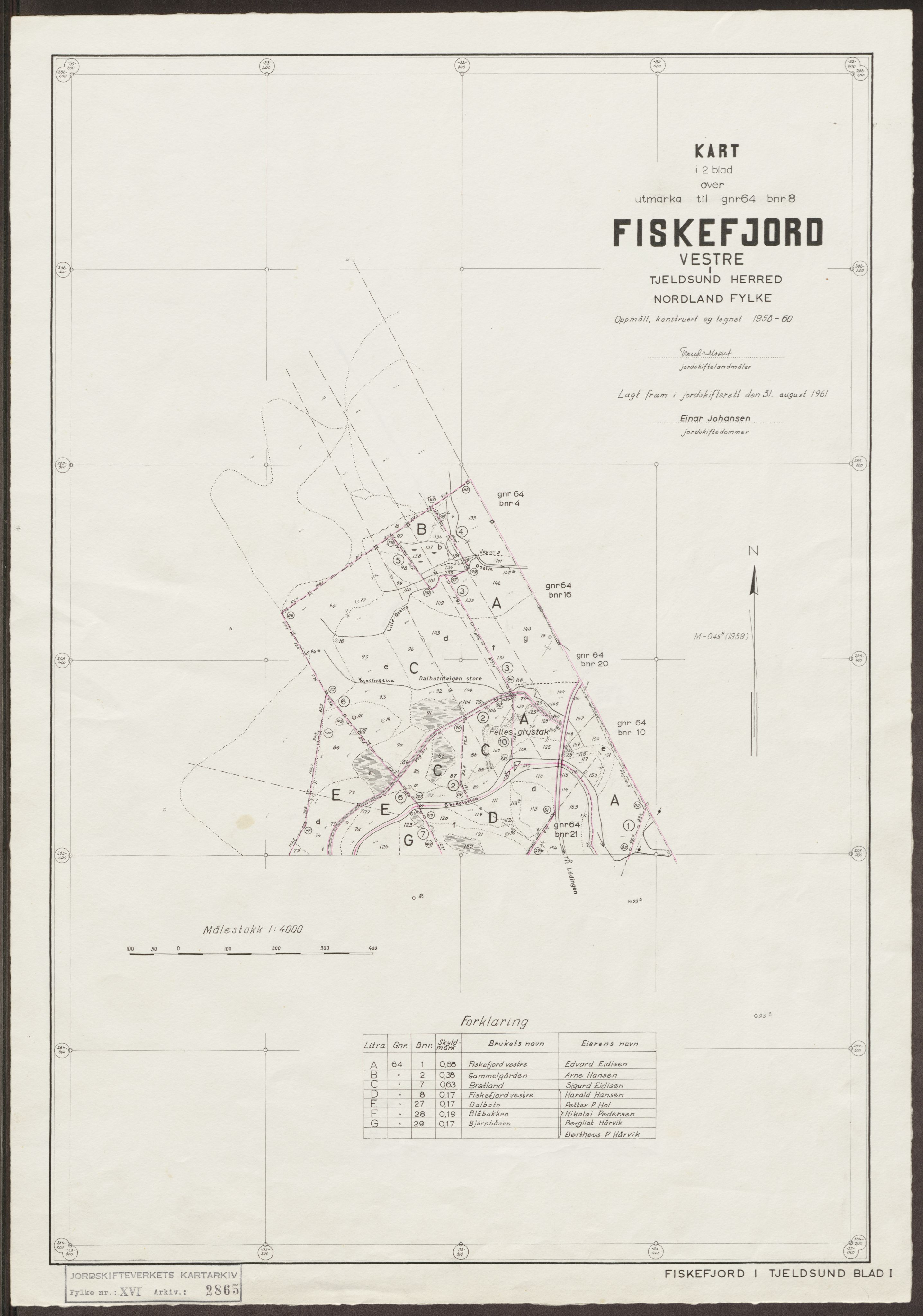 Jordskifteverkets kartarkiv, AV/RA-S-3929/T, 1859-1988, s. 3711