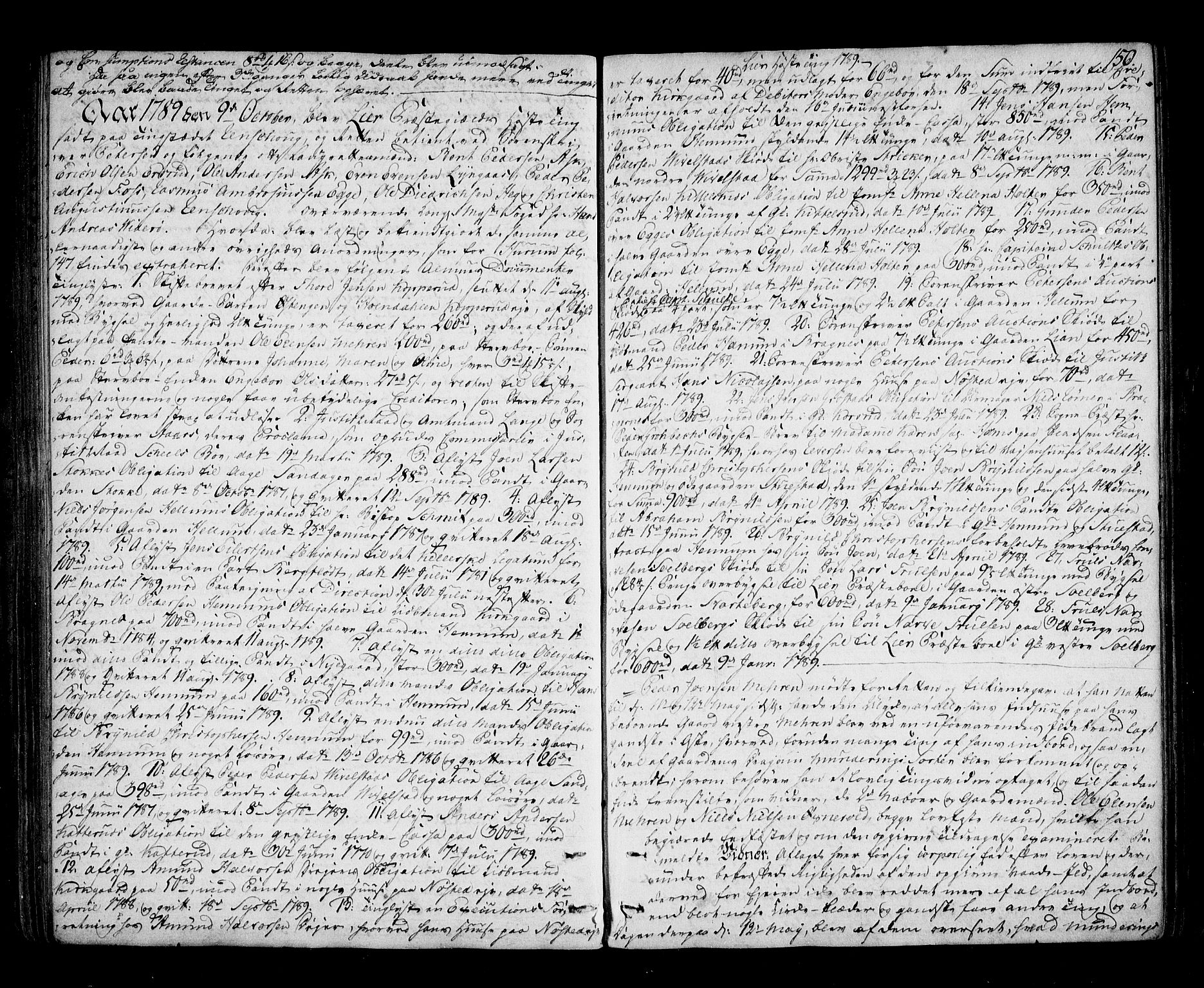 Lier, Røyken og Hurum sorenskriveri, AV/SAKO-A-89/F/Fa/L0059: Tingbok, 1788-1794, s. 150