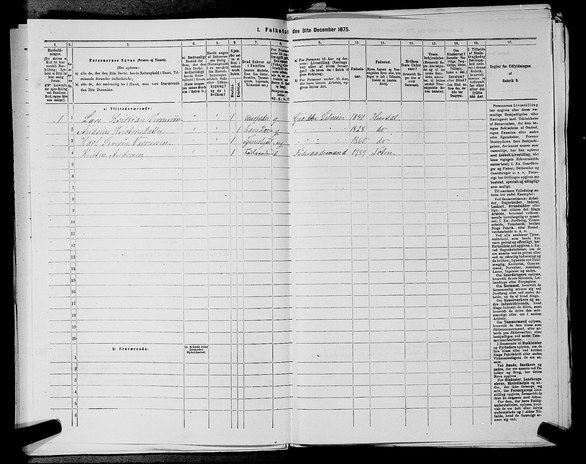 RA, Folketelling 1875 for 0239P Hurdal prestegjeld, 1875, s. 628