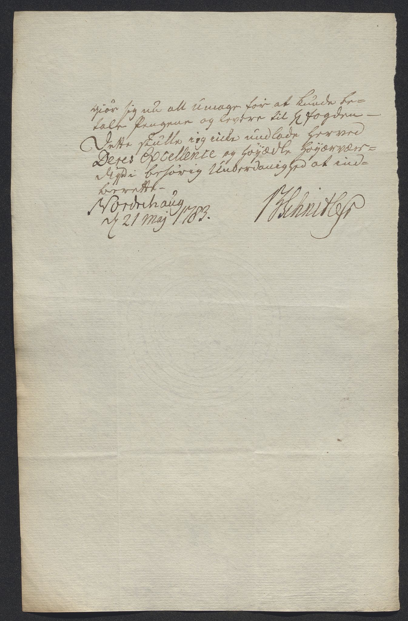 Kristiania tukthus, AV/SAO-A-10644/A/Ad/Adc/L0001: Innkomne skriv, 1740-1789, s. 293