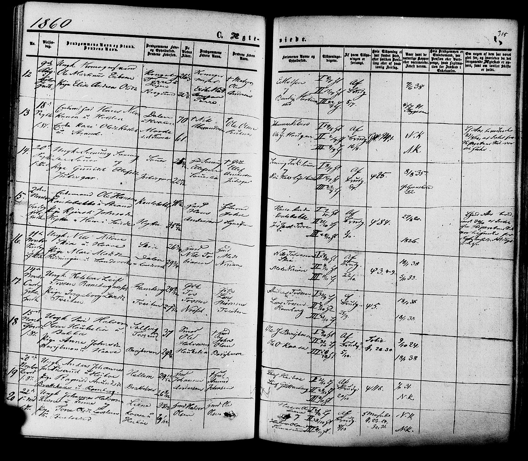 Heddal kirkebøker, SAKO/A-268/F/Fa/L0007: Ministerialbok nr. I 7, 1855-1877, s. 325