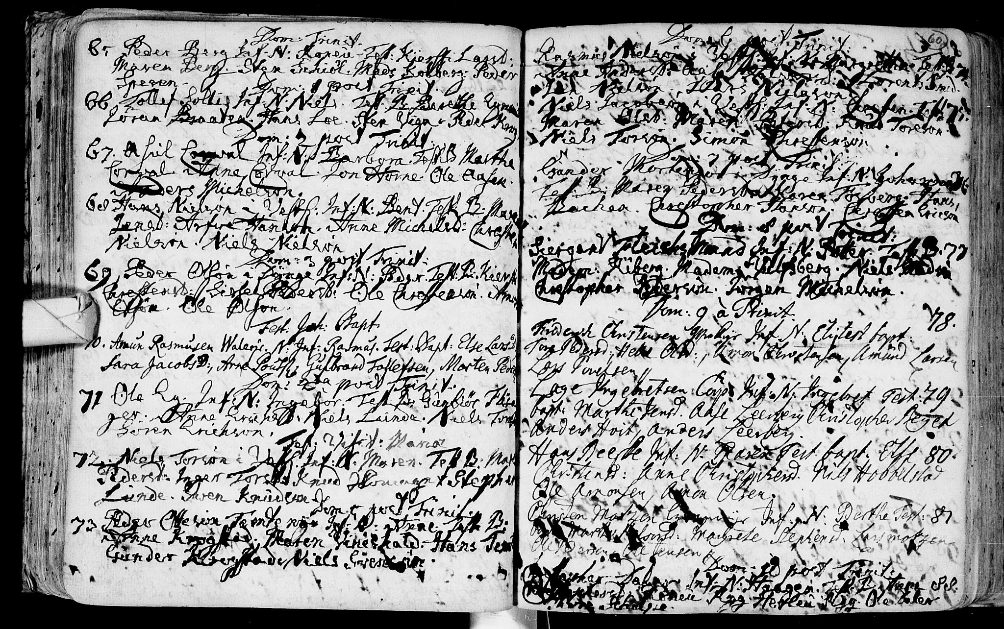 Eiker kirkebøker, SAKO/A-4/F/Fa/L0003: Ministerialbok nr. I 3, 1724-1753, s. 60