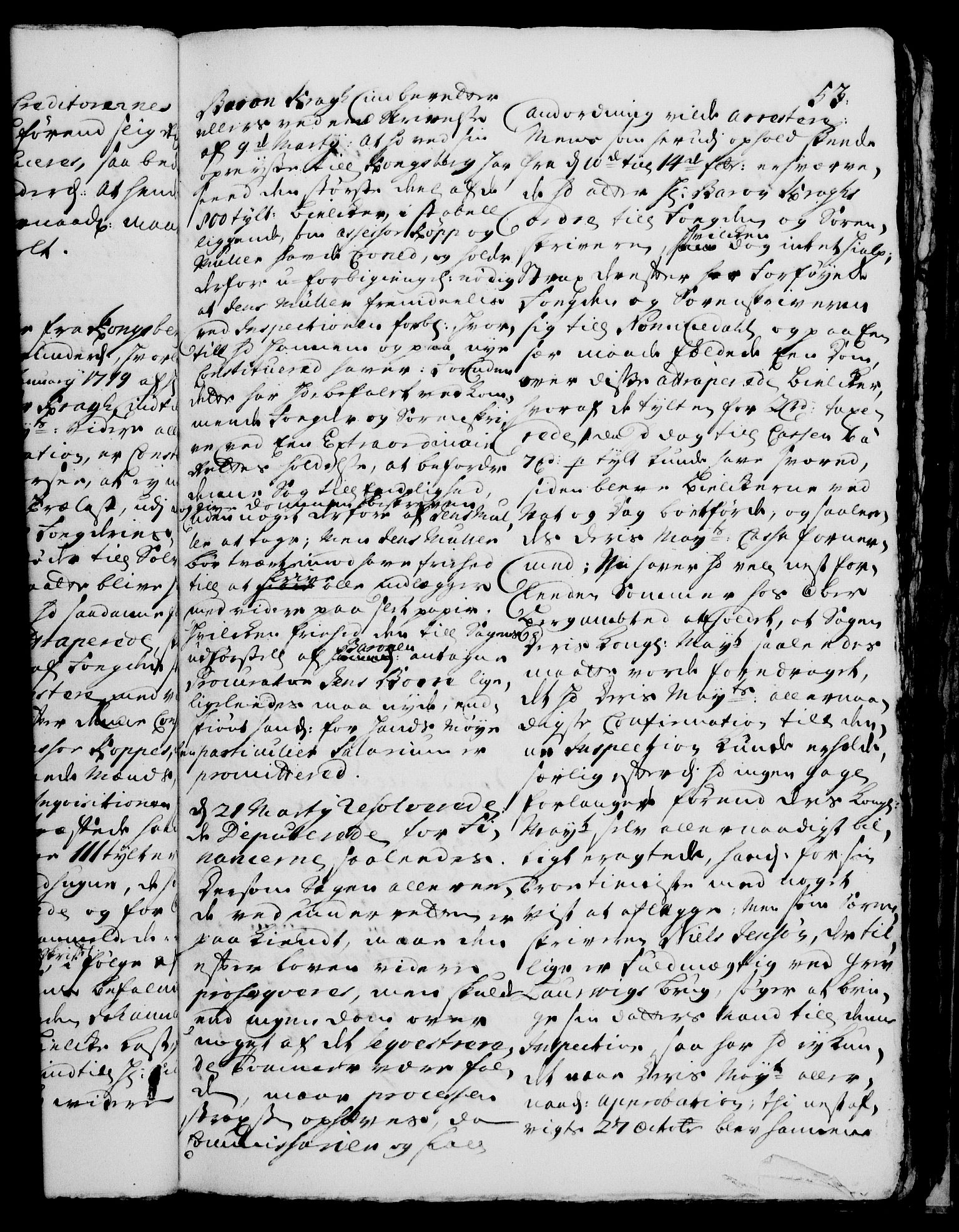 Rentekammeret, Kammerkanselliet, AV/RA-EA-3111/G/Gh/Gha/L0001: Norsk ekstraktmemorialprotokoll, sak. 1-375 (merket RK 53.46), 1720, s. 53