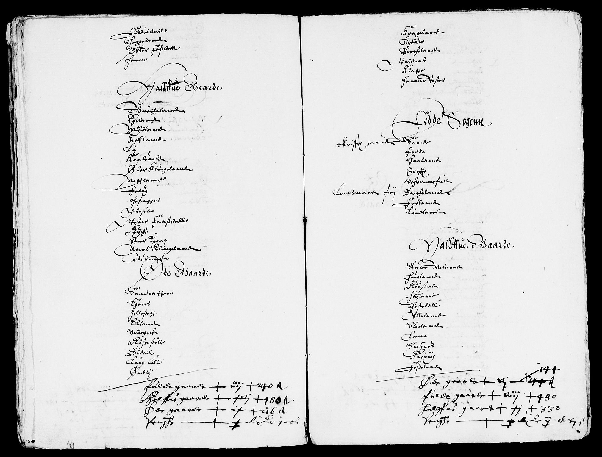 Rentekammeret inntil 1814, Reviderte regnskaper, Lensregnskaper, AV/RA-EA-5023/R/Rb/Rbr/L0011: Lista len, 1636-1639