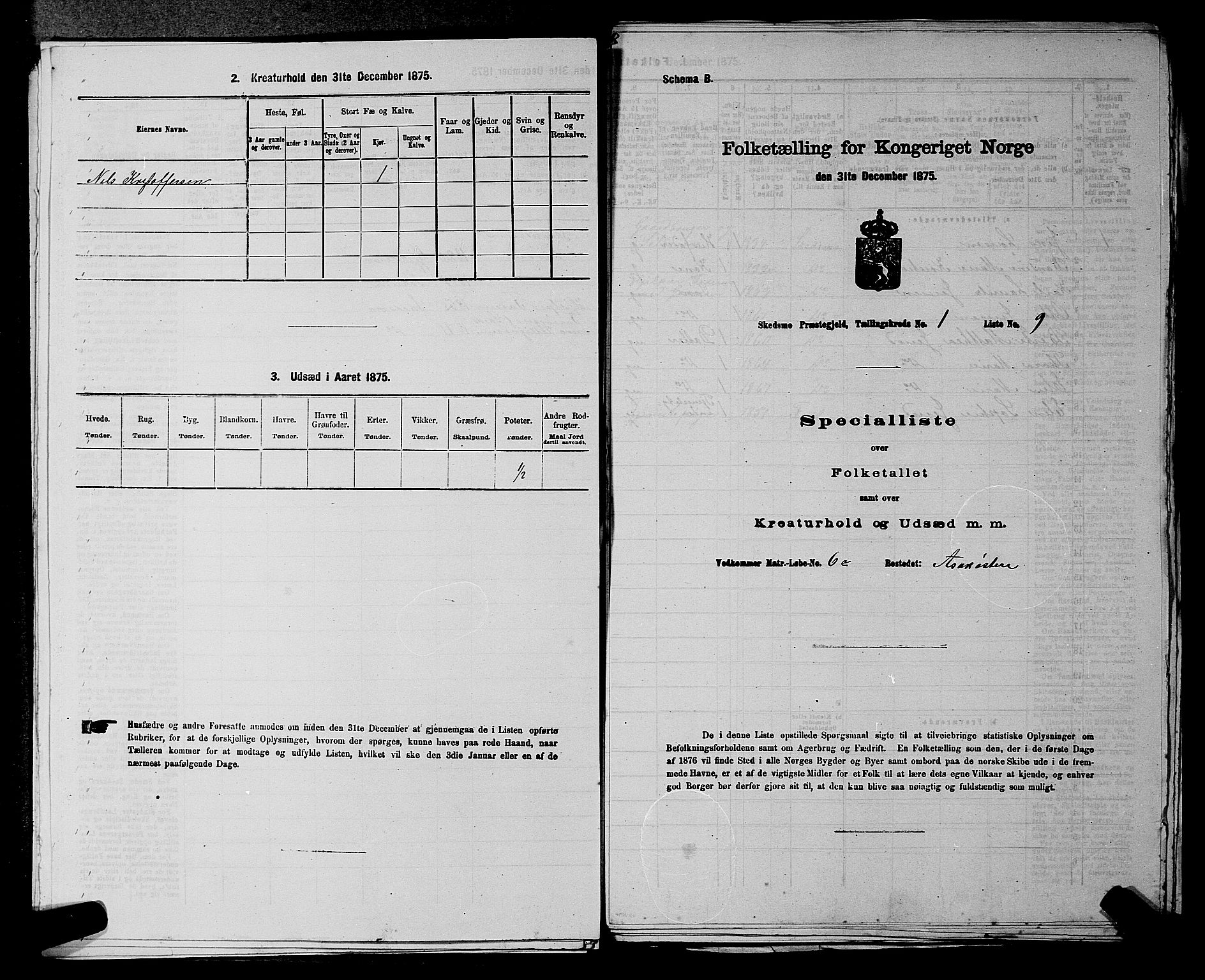 RA, Folketelling 1875 for 0231P Skedsmo prestegjeld, 1875, s. 66