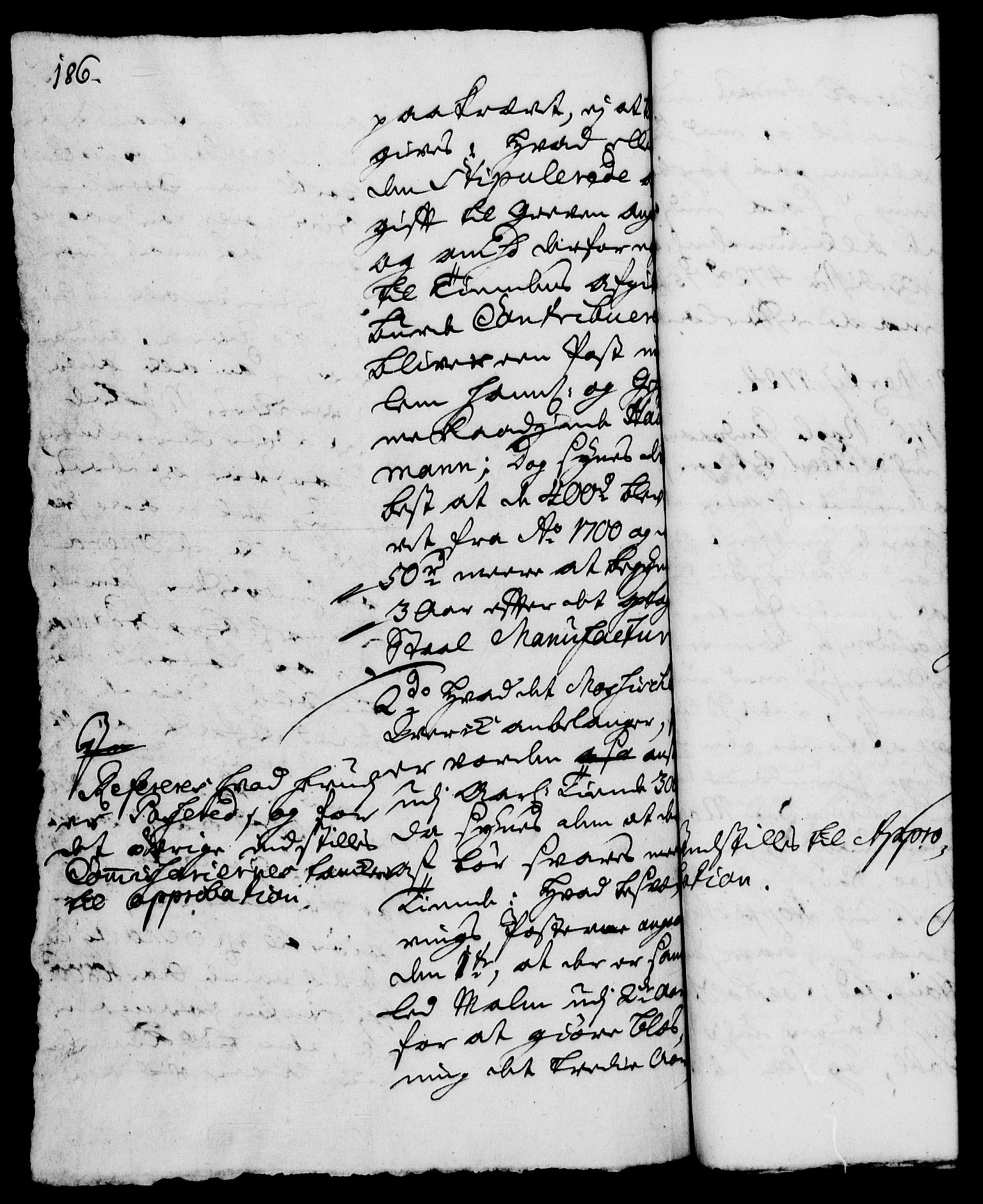 Rentekammeret, Kammerkanselliet, AV/RA-EA-3111/G/Gh/Gha/L0006: Norsk ekstraktmemorialprotokoll (merket RK 53.51), 1723-1724, s. 186