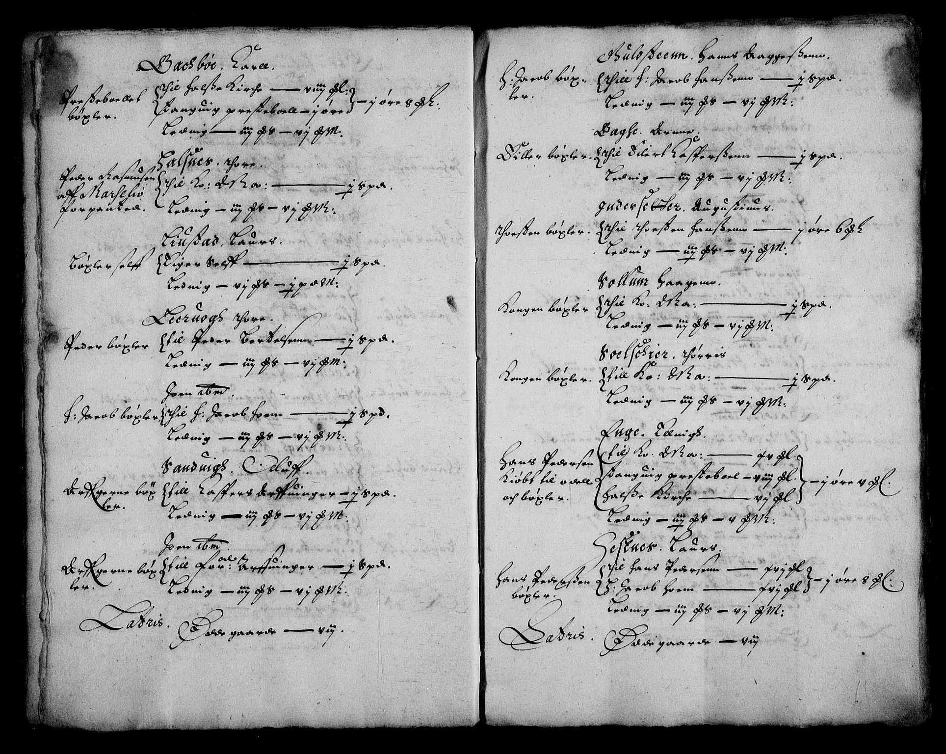 Rentekammeret inntil 1814, Realistisk ordnet avdeling, AV/RA-EA-4070/N/Na/L0002/0001: [XI g]: Trondheims stifts jordebøker: / Nordmøre fogderi, 1664
