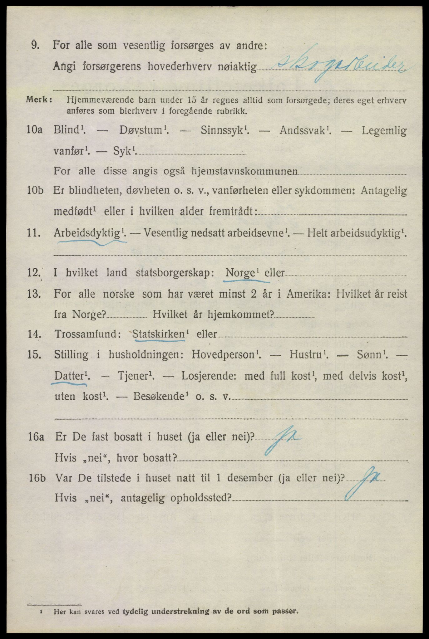 SAKO, Folketelling 1920 for 0719 Andebu herred, 1920, s. 4111
