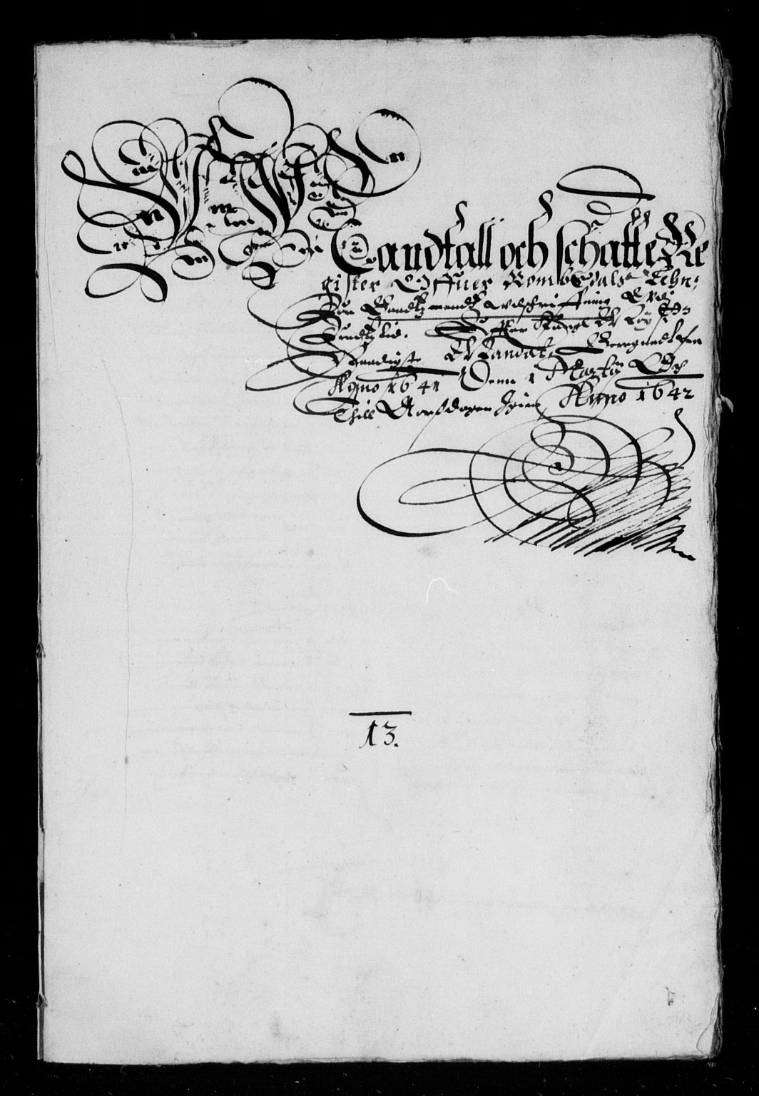 Rentekammeret inntil 1814, Reviderte regnskaper, Lensregnskaper, AV/RA-EA-5023/R/Rb/Rbw/L0072: Trondheim len, 1629-1642