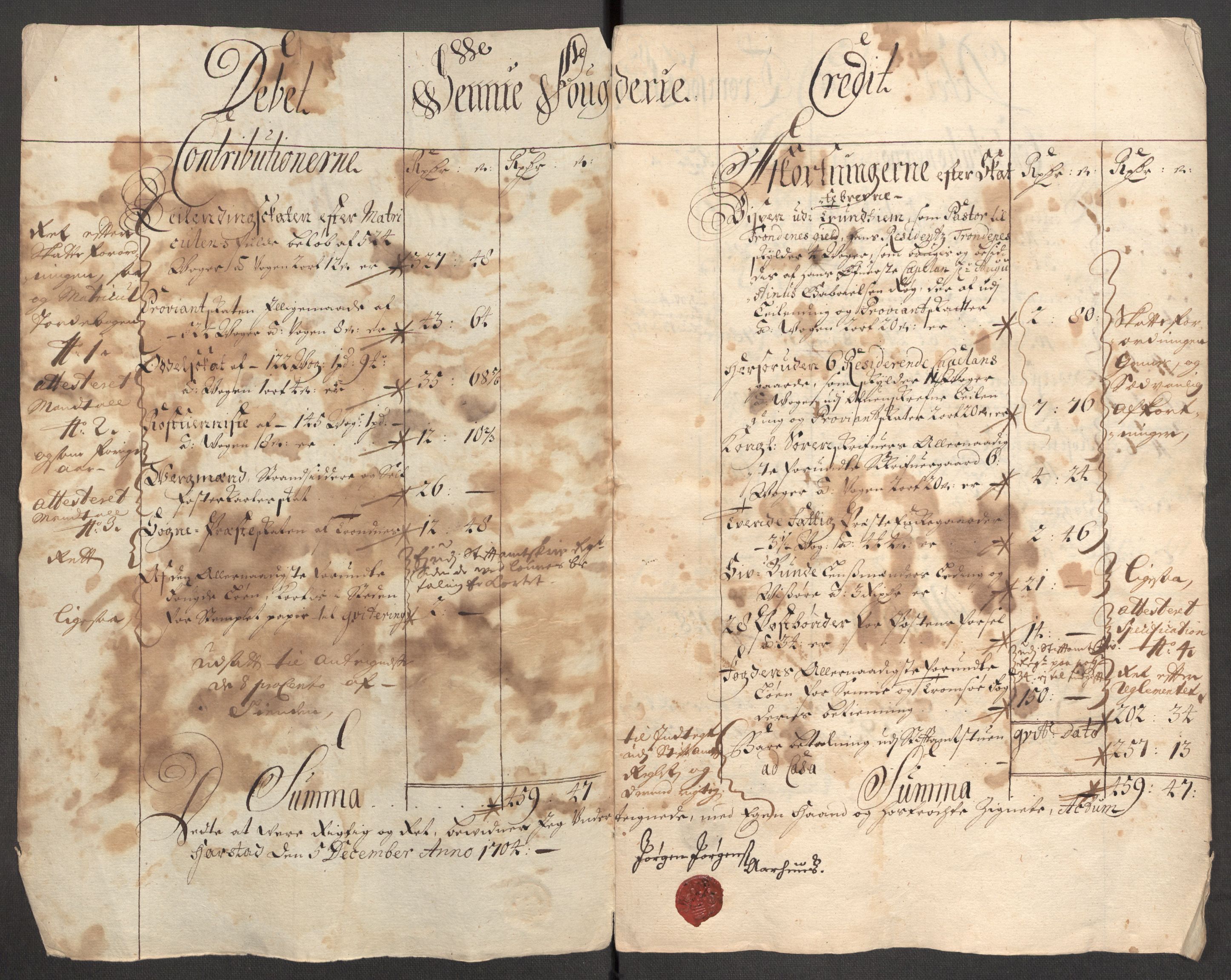 Rentekammeret inntil 1814, Reviderte regnskaper, Fogderegnskap, AV/RA-EA-4092/R68/L4755: Fogderegnskap Senja og Troms, 1700-1704, s. 354