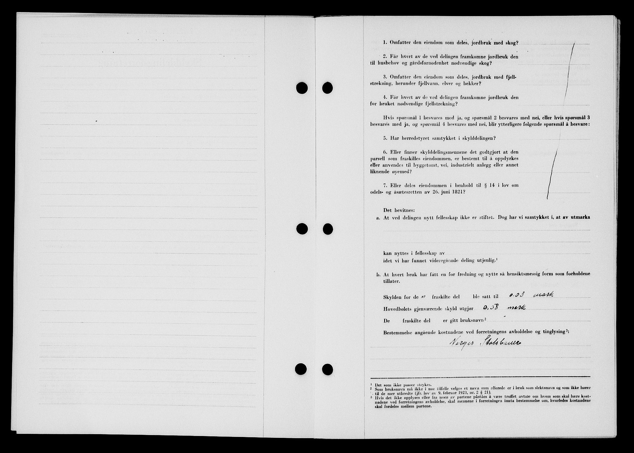 Flekkefjord sorenskriveri, SAK/1221-0001/G/Gb/Gba/L0062: Pantebok nr. A-10, 1947-1947, Dagboknr: 607/1947