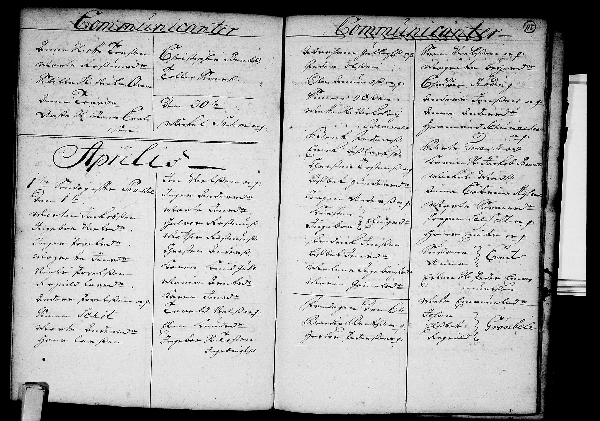 Strømsø kirkebøker, SAKO/A-246/F/Fa/L0003: Ministerialbok nr. I 3, 1727-1731, s. 115