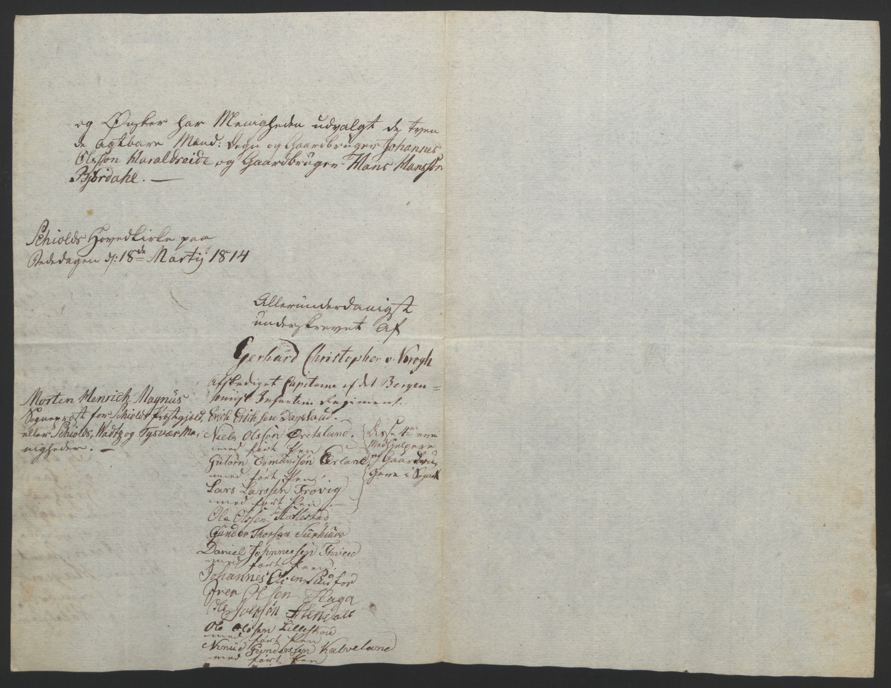 Statsrådssekretariatet, AV/RA-S-1001/D/Db/L0008: Fullmakter for Eidsvollsrepresentantene i 1814. , 1814, s. 240