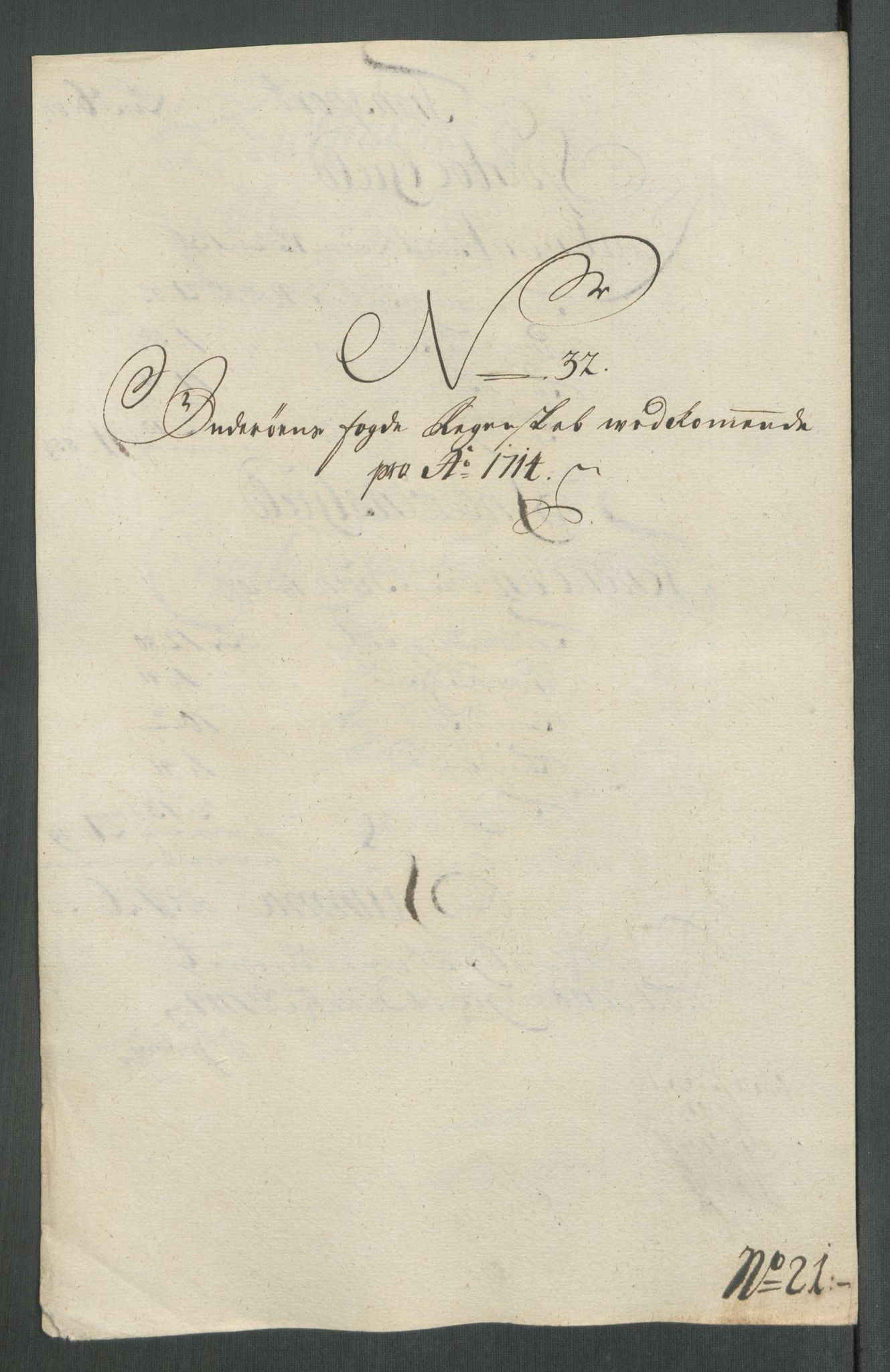 Rentekammeret inntil 1814, Reviderte regnskaper, Fogderegnskap, RA/EA-4092/R63/L4322: Fogderegnskap Inderøy, 1714, s. 307