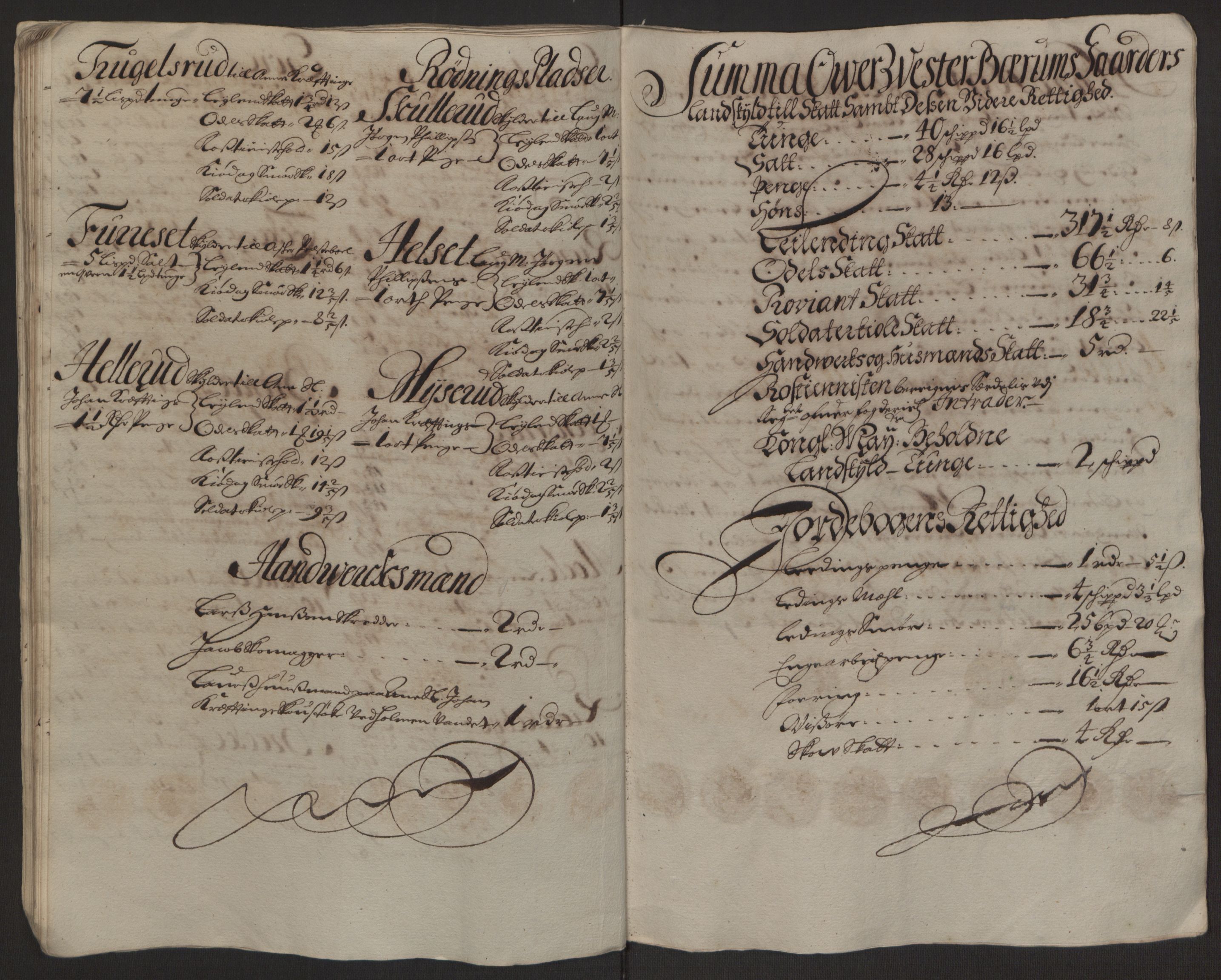 Rentekammeret inntil 1814, Reviderte regnskaper, Fogderegnskap, AV/RA-EA-4092/R10/L0438: Fogderegnskap Aker og Follo, 1694, s. 54