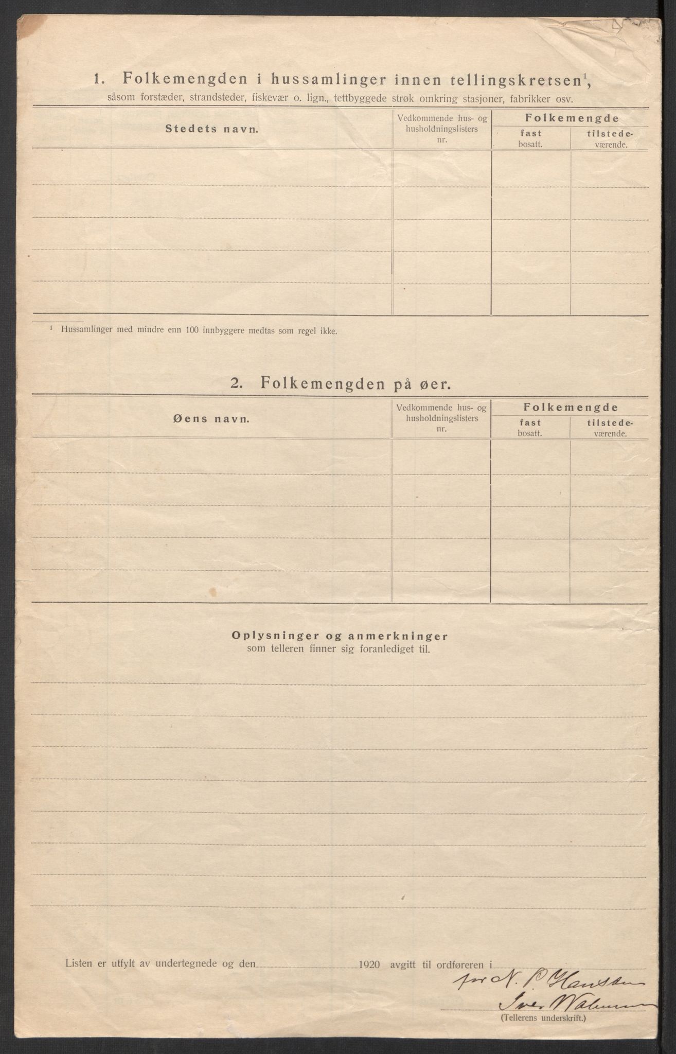 SATØ, Folketelling 1920 for 1934 Tromsøysund herred, 1920, s. 9