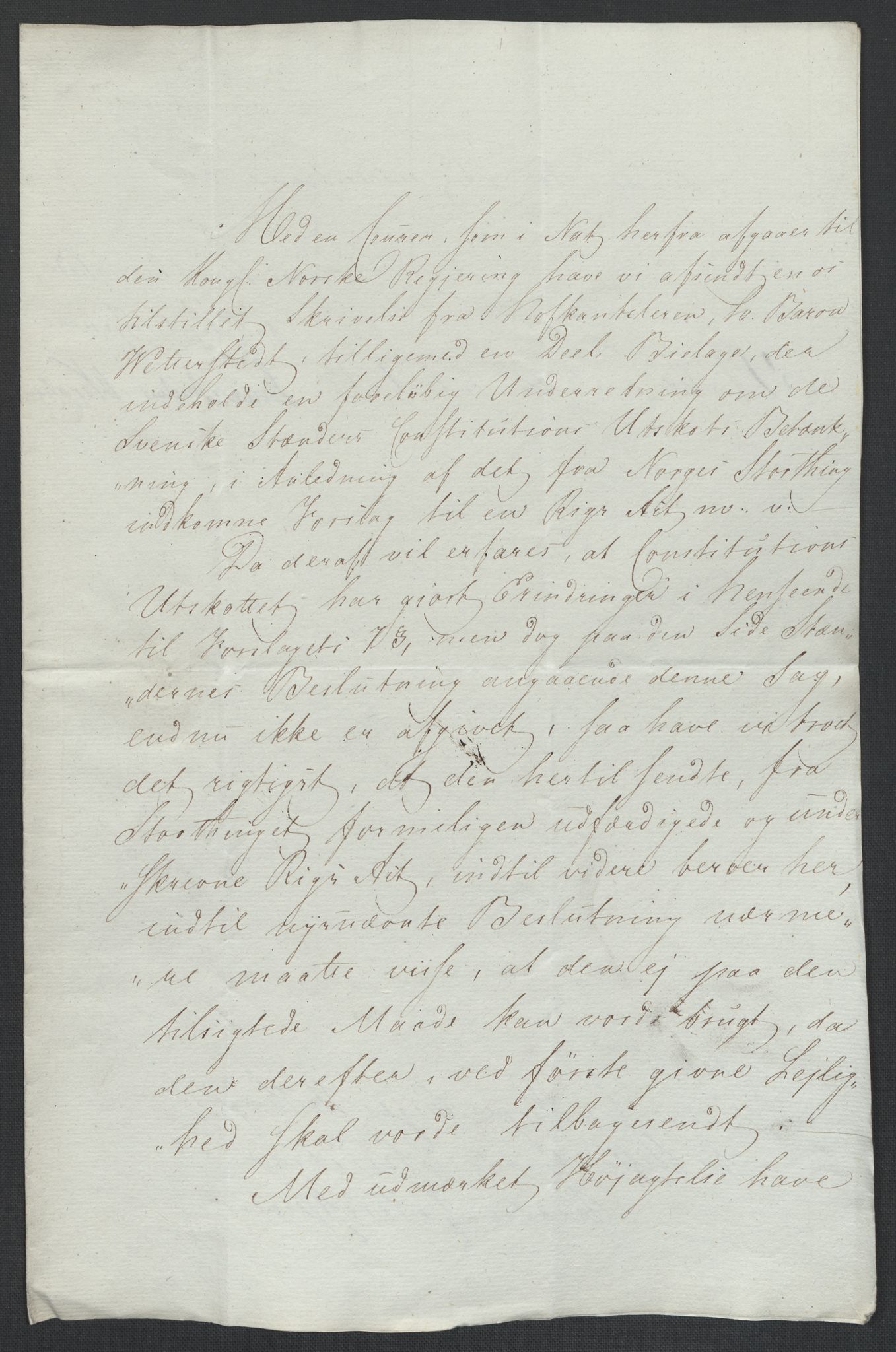Christie, Wilhelm Frimann Koren, AV/RA-PA-0014/F/L0005: Christies dokumenter fra Stortinget, 1815-1816, s. 230