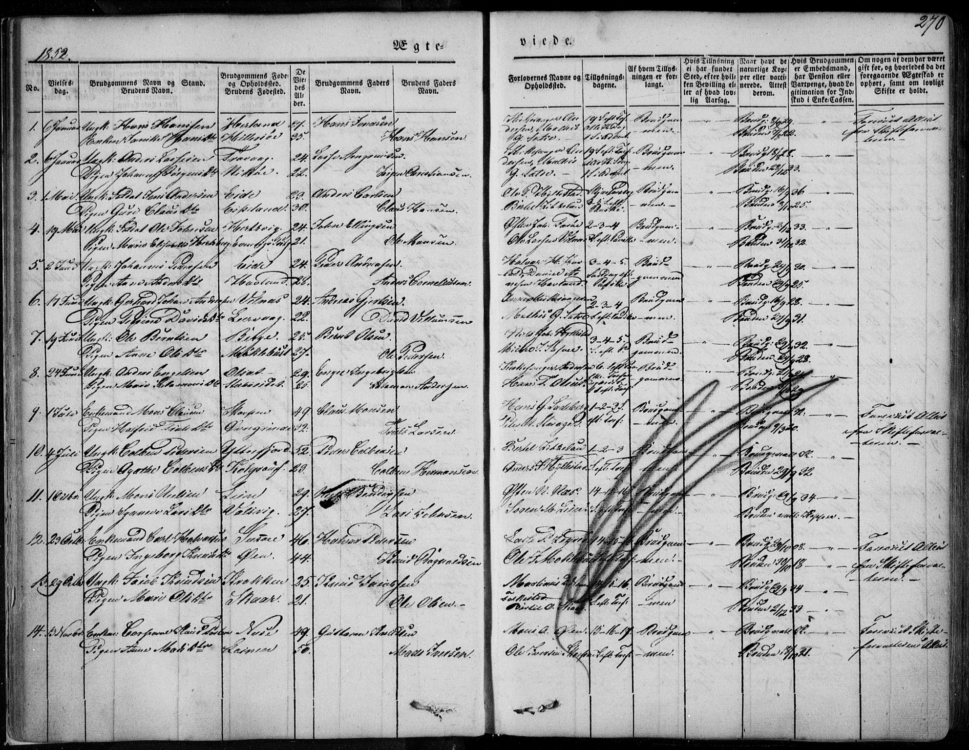 Askvoll sokneprestembete, AV/SAB-A-79501/H/Haa/Haaa/L0011/0002: Ministerialbok nr. A 11 II, 1845-1878, s. 270