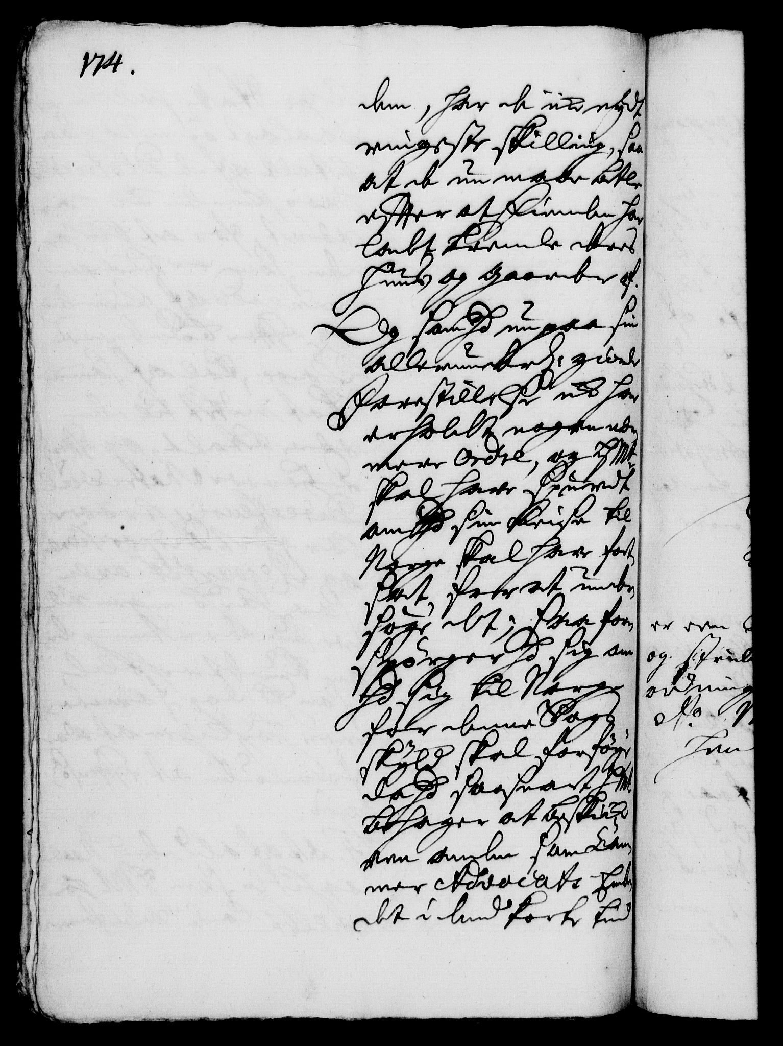 Rentekammeret, Kammerkanselliet, RA/EA-3111/G/Gh/Gha/L0007: Norsk ekstraktmemorialprotokoll (merket RK 53.52), 1724-1725, s. 174