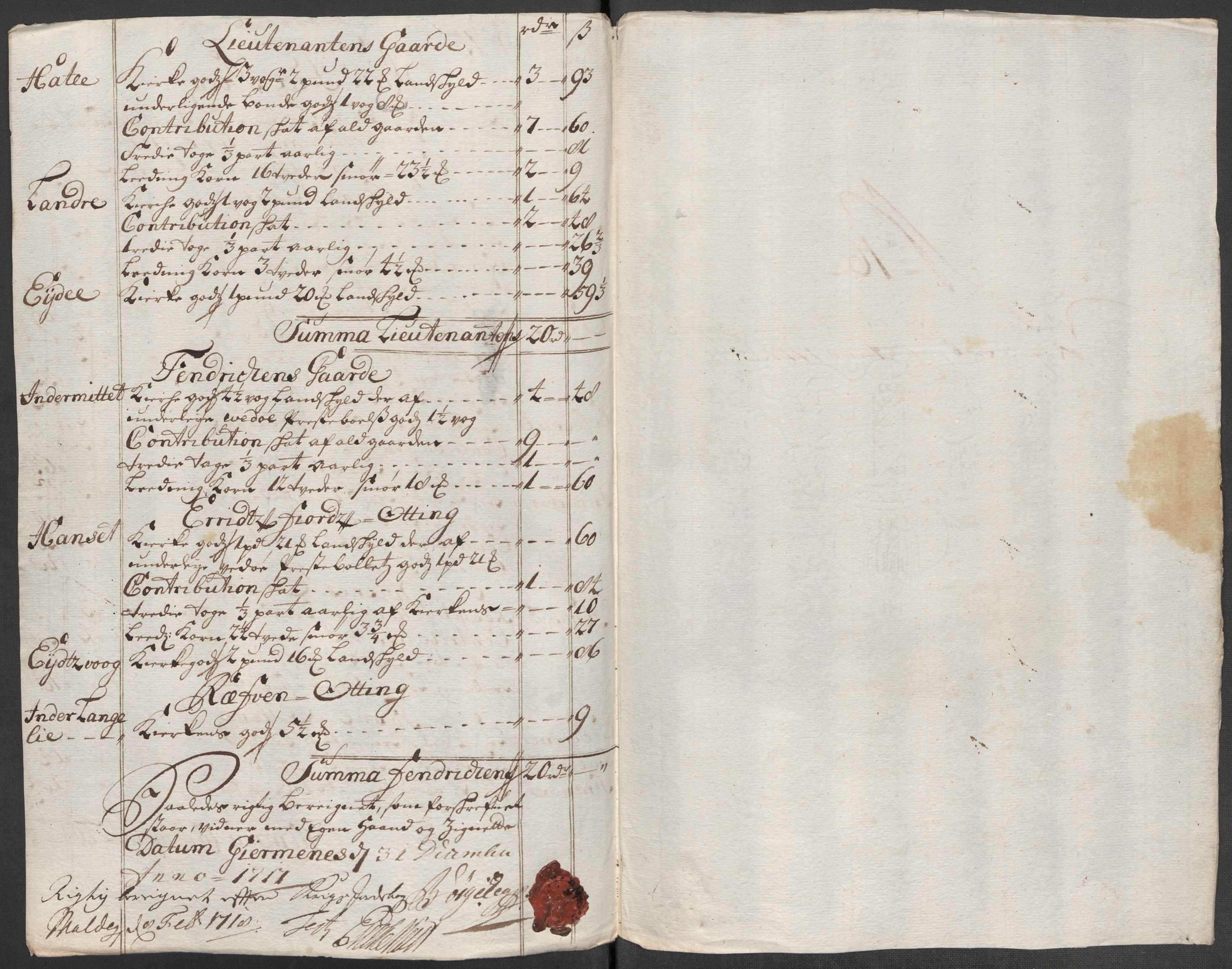 Rentekammeret inntil 1814, Reviderte regnskaper, Fogderegnskap, AV/RA-EA-4092/R55/L3664: Fogderegnskap Romsdal, 1717, s. 136