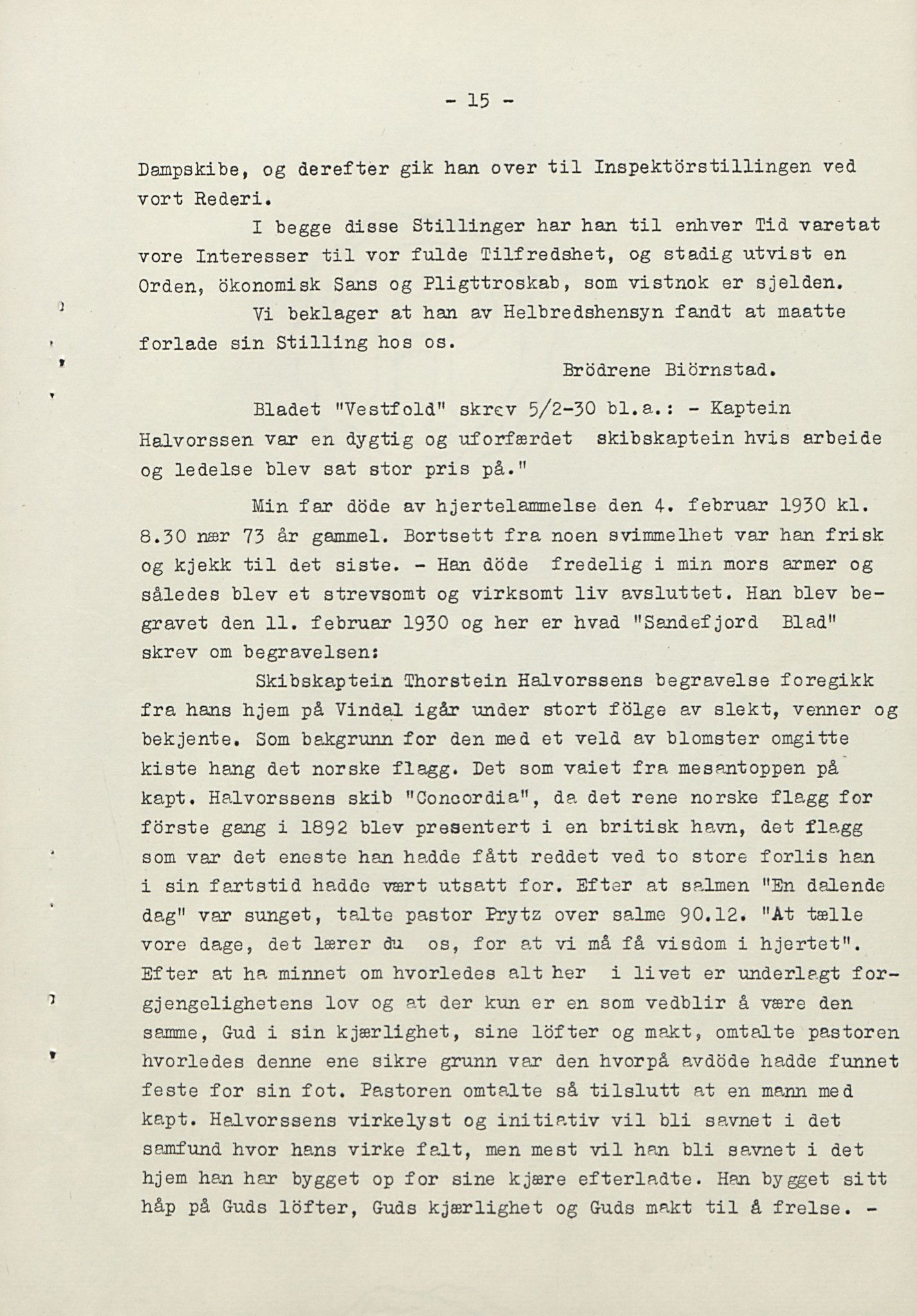 Rikard Berge, TEMU/TGM-A-1003/F/L0016/0023: 529-550 / 550 Slekt- og personalhistorie, om drikkehorn og eventuelt andre gjenstander, 1916-1926