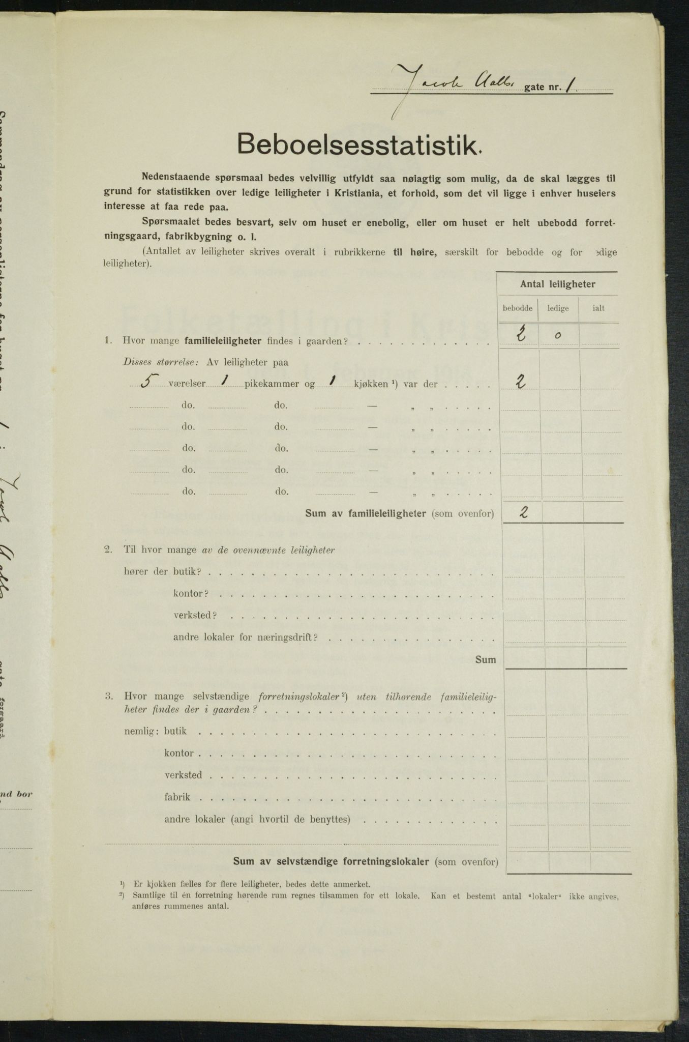 OBA, Kommunal folketelling 1.2.1914 for Kristiania, 1914, s. 44719